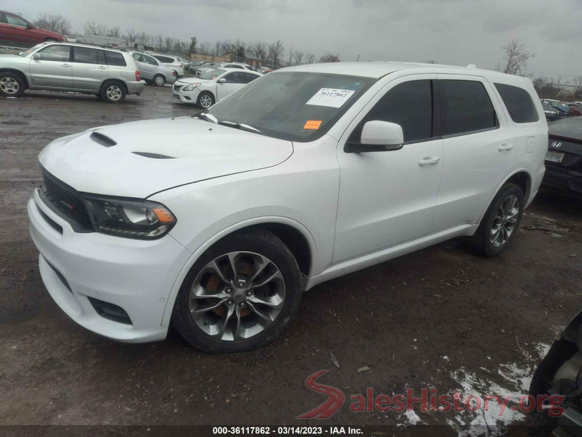 1C4SDJCT7KC598999 2019 DODGE DURANGO