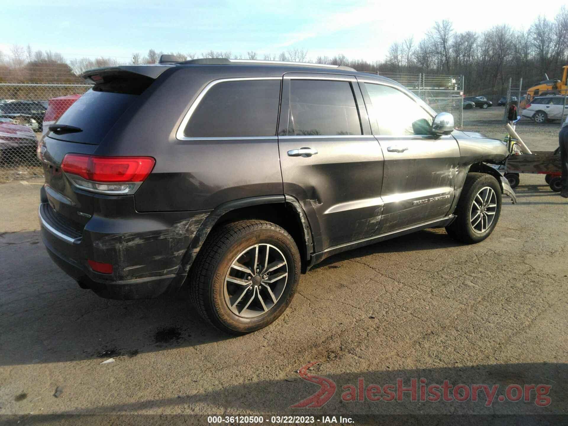 1C4RJFBG1KC614123 2019 JEEP GRAND CHEROKEE