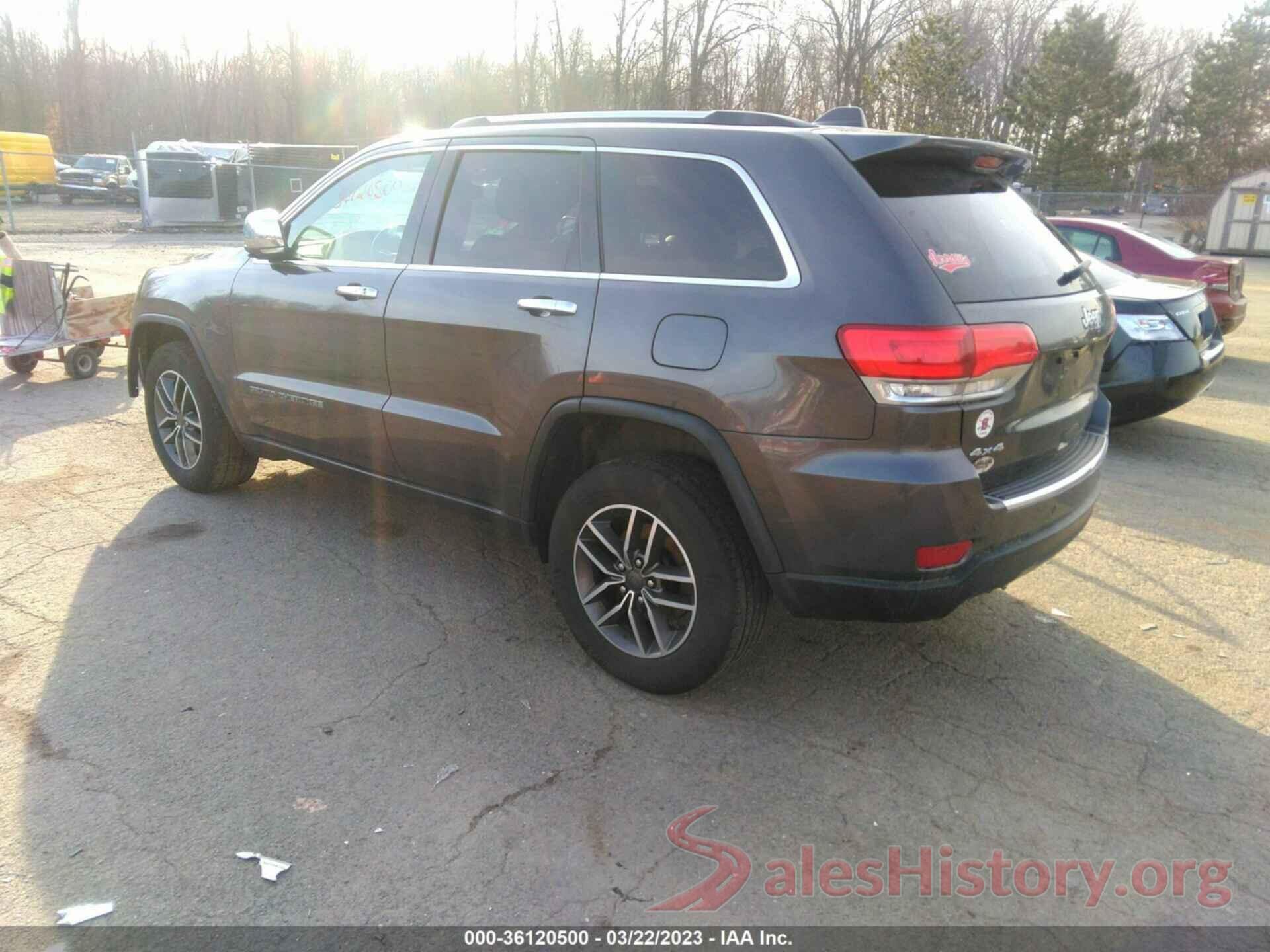 1C4RJFBG1KC614123 2019 JEEP GRAND CHEROKEE