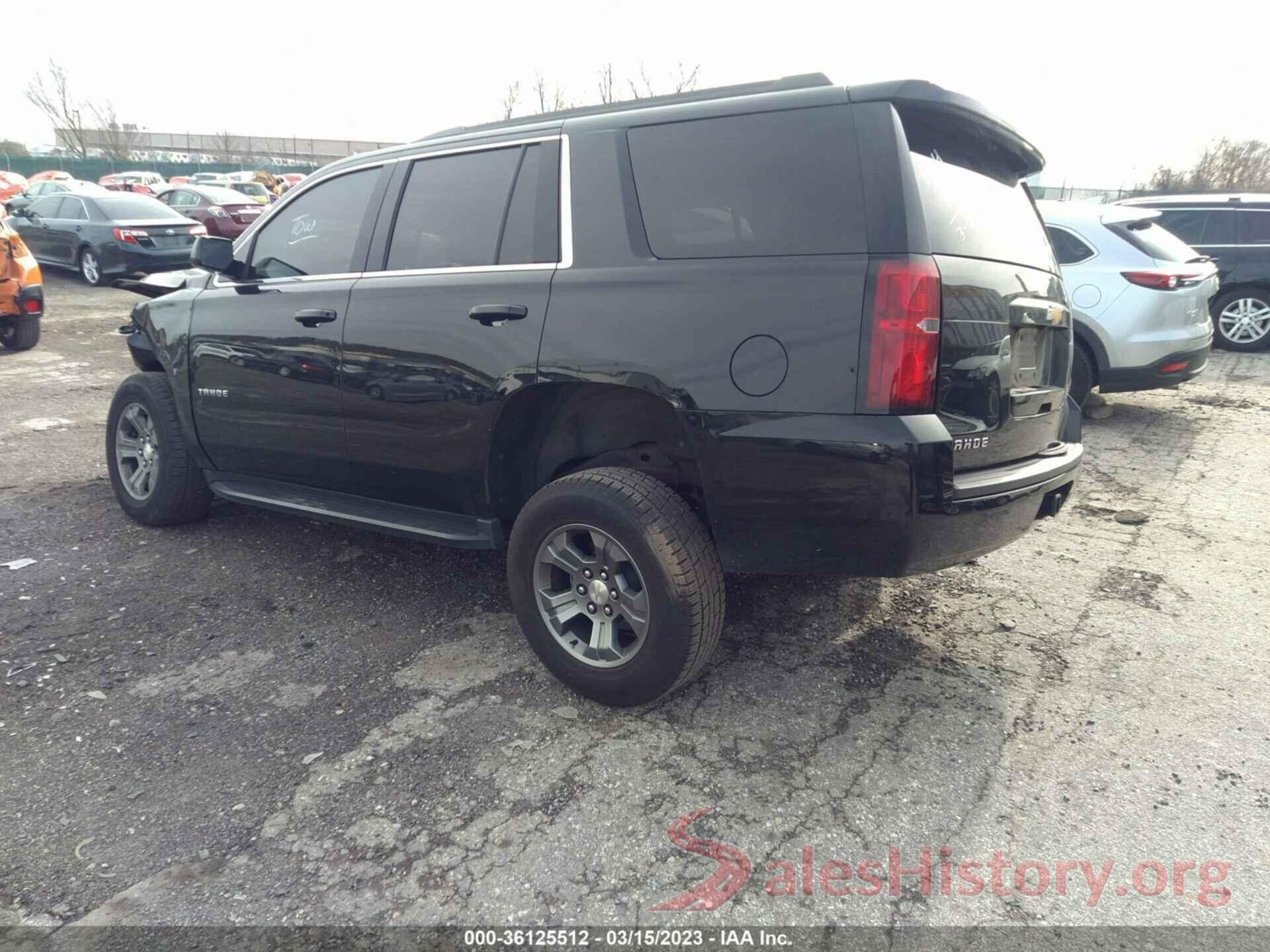 1GNSKAEC3KR101566 2019 CHEVROLET TAHOE