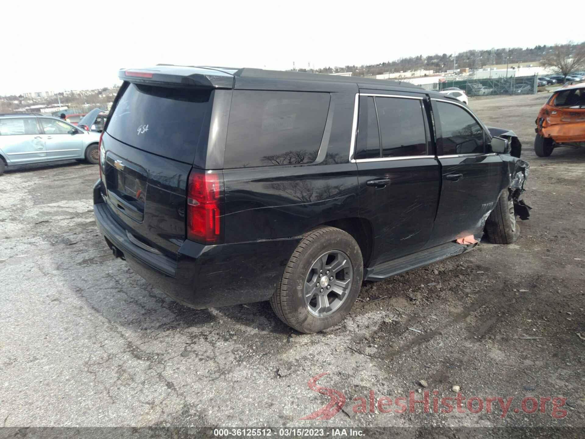 1GNSKAEC3KR101566 2019 CHEVROLET TAHOE