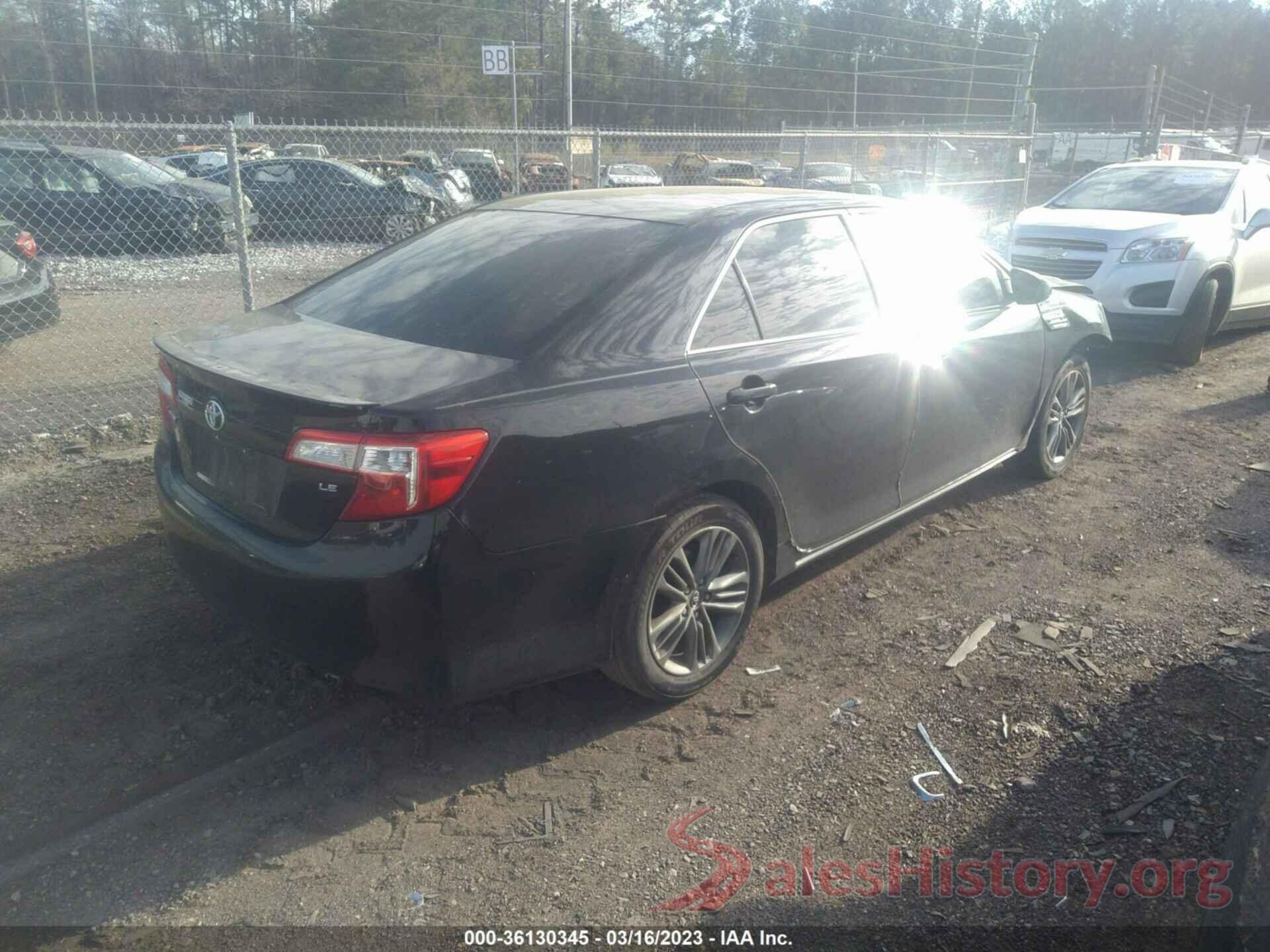 4T1BF1FK0CU050928 2012 TOYOTA CAMRY