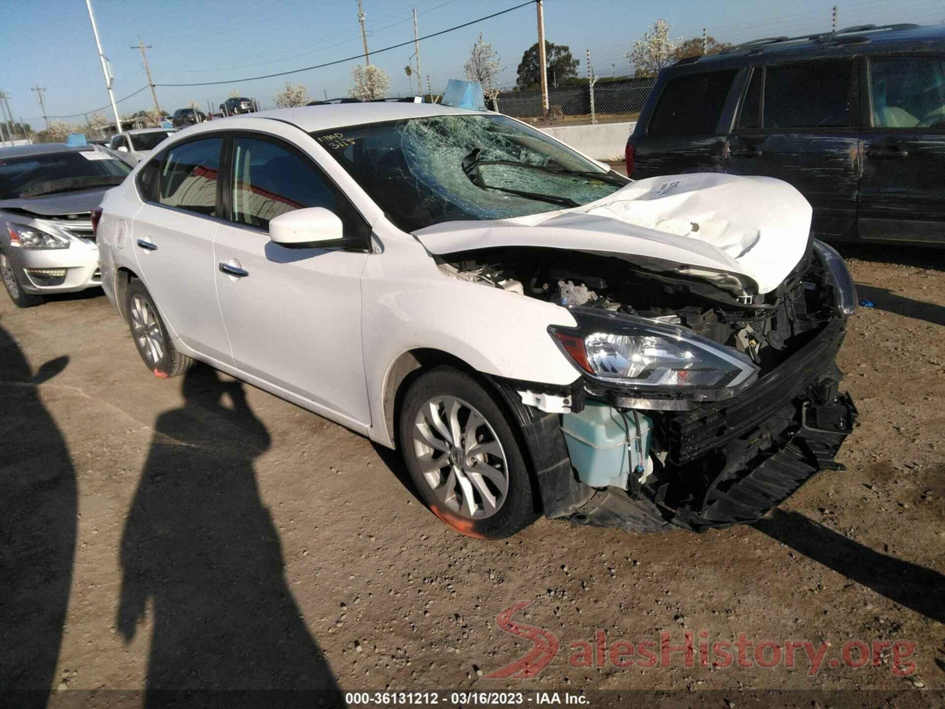 3N1AB7AP1KY284494 2019 NISSAN SENTRA