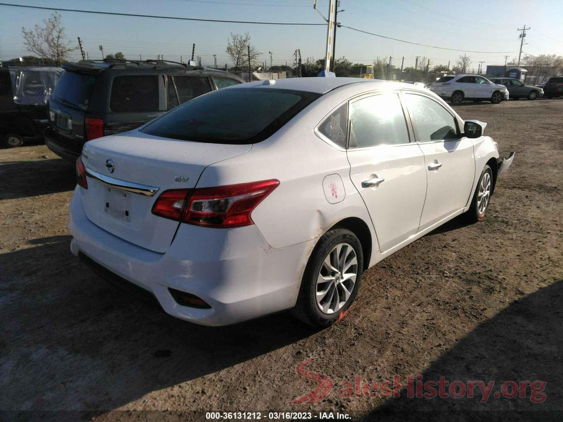 3N1AB7AP1KY284494 2019 NISSAN SENTRA