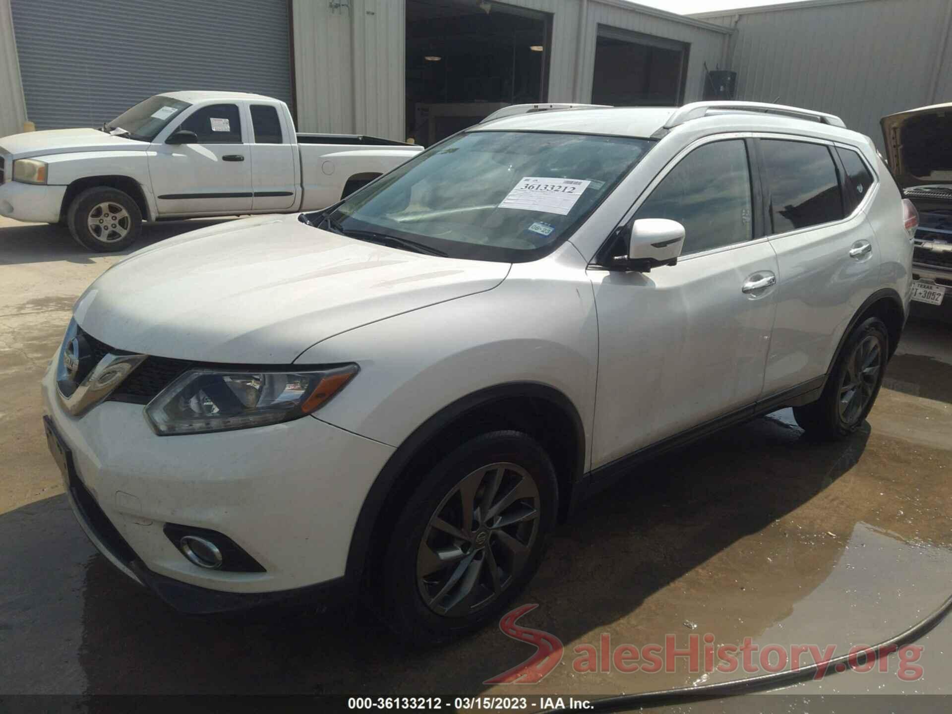 KNMAT2MVXGP703040 2016 NISSAN ROGUE