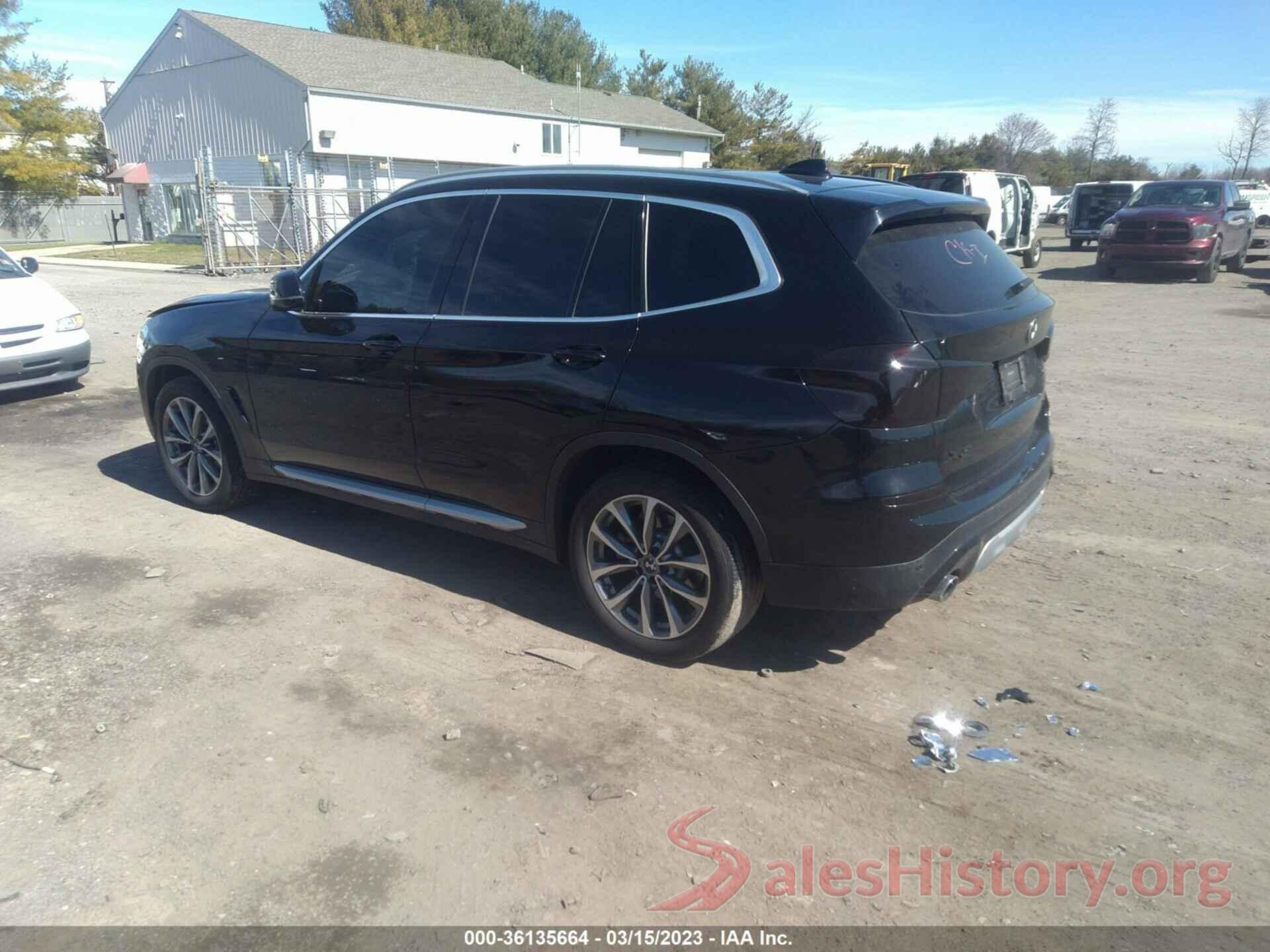 5UXTR9C57KLE17892 2019 BMW X3