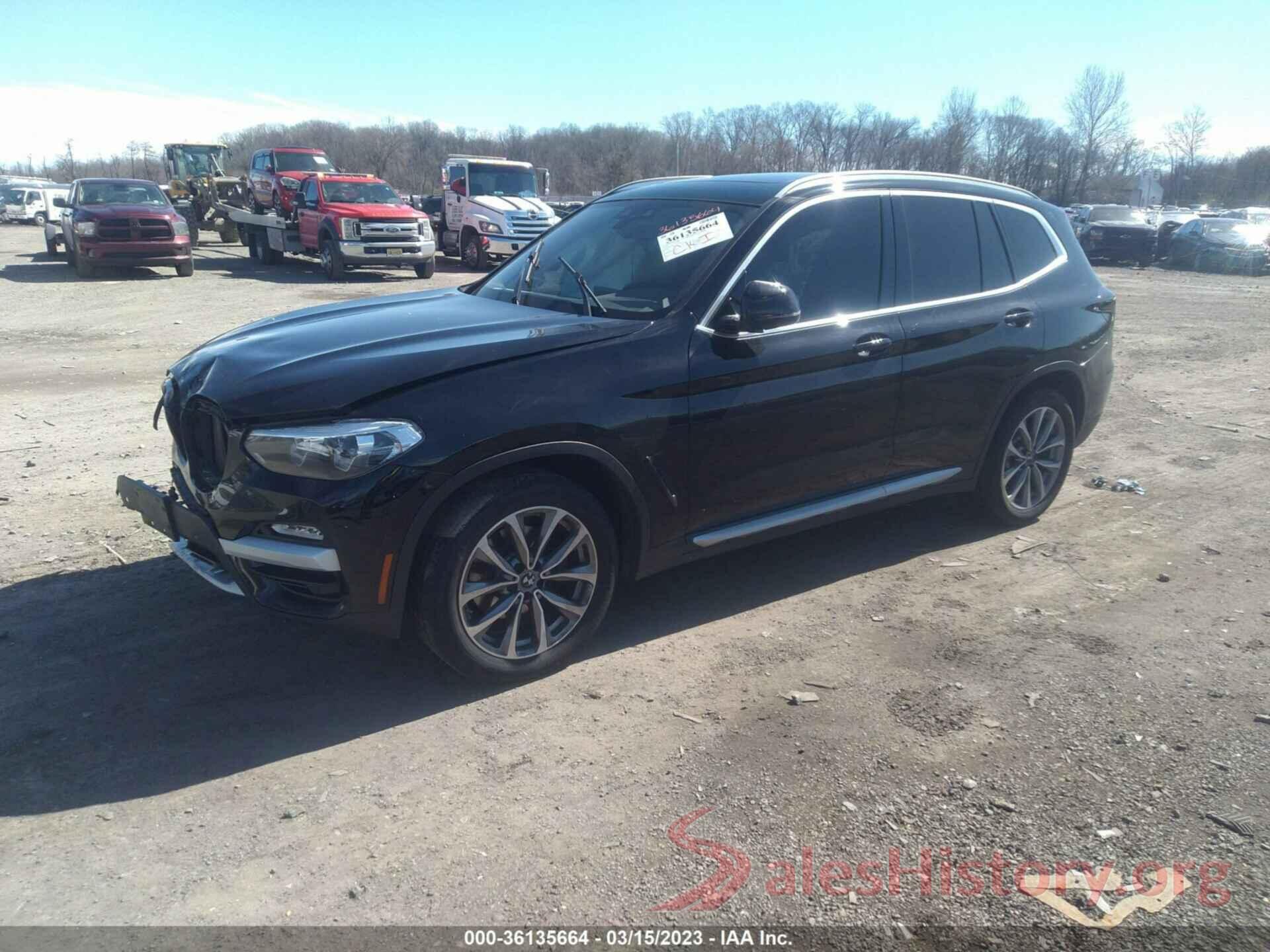 5UXTR9C57KLE17892 2019 BMW X3