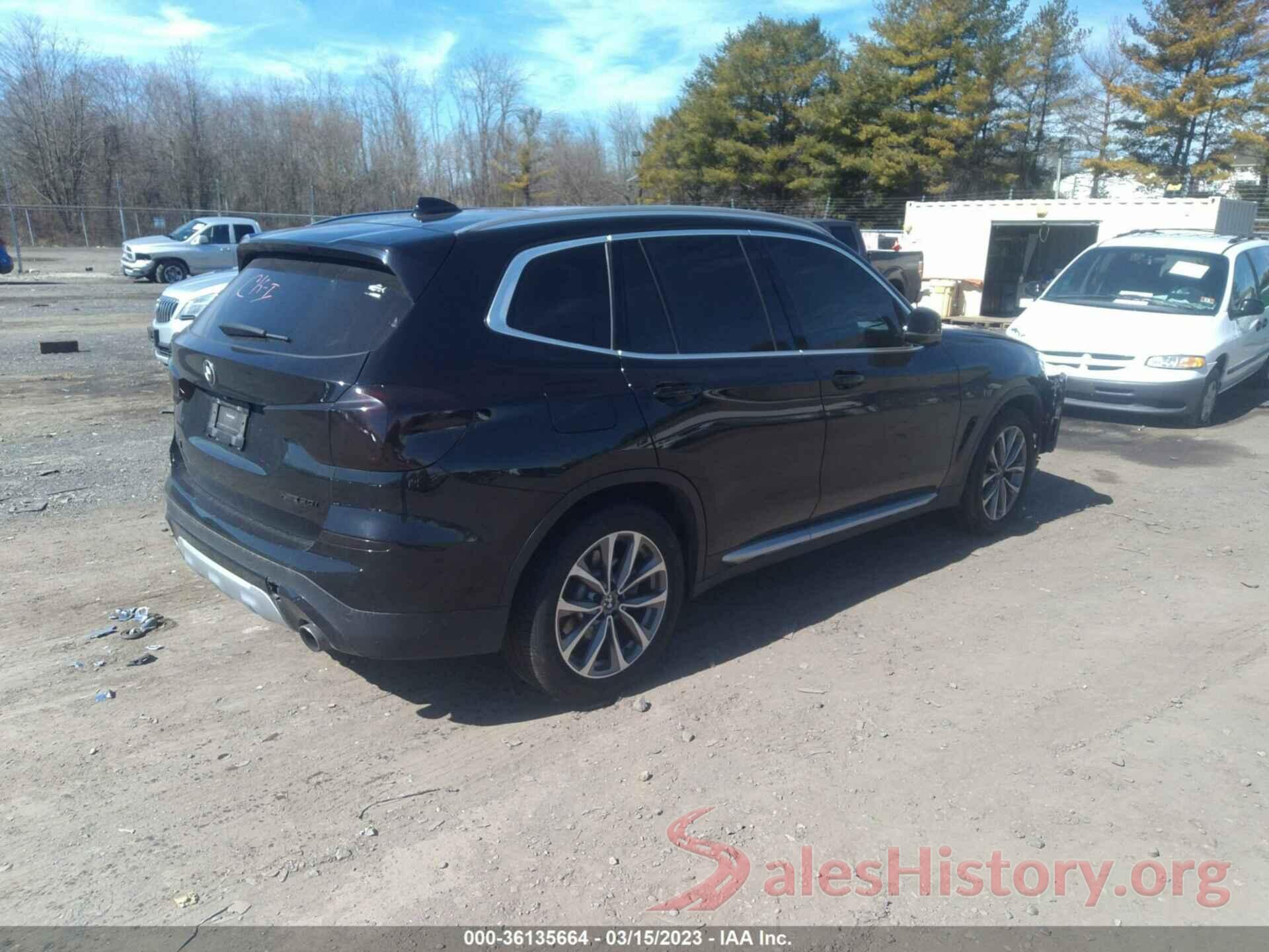 5UXTR9C57KLE17892 2019 BMW X3