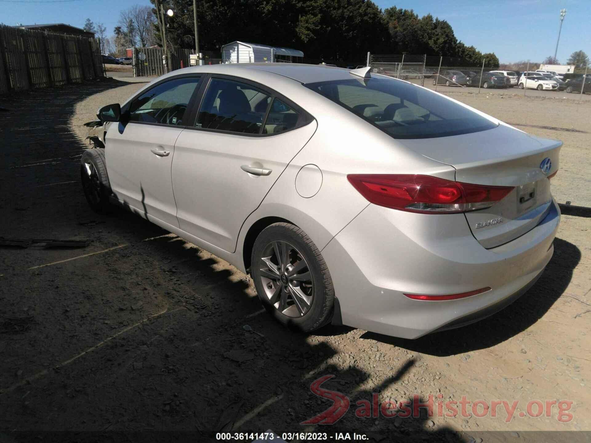 5NPD84LF5JH358846 2018 HYUNDAI ELANTRA