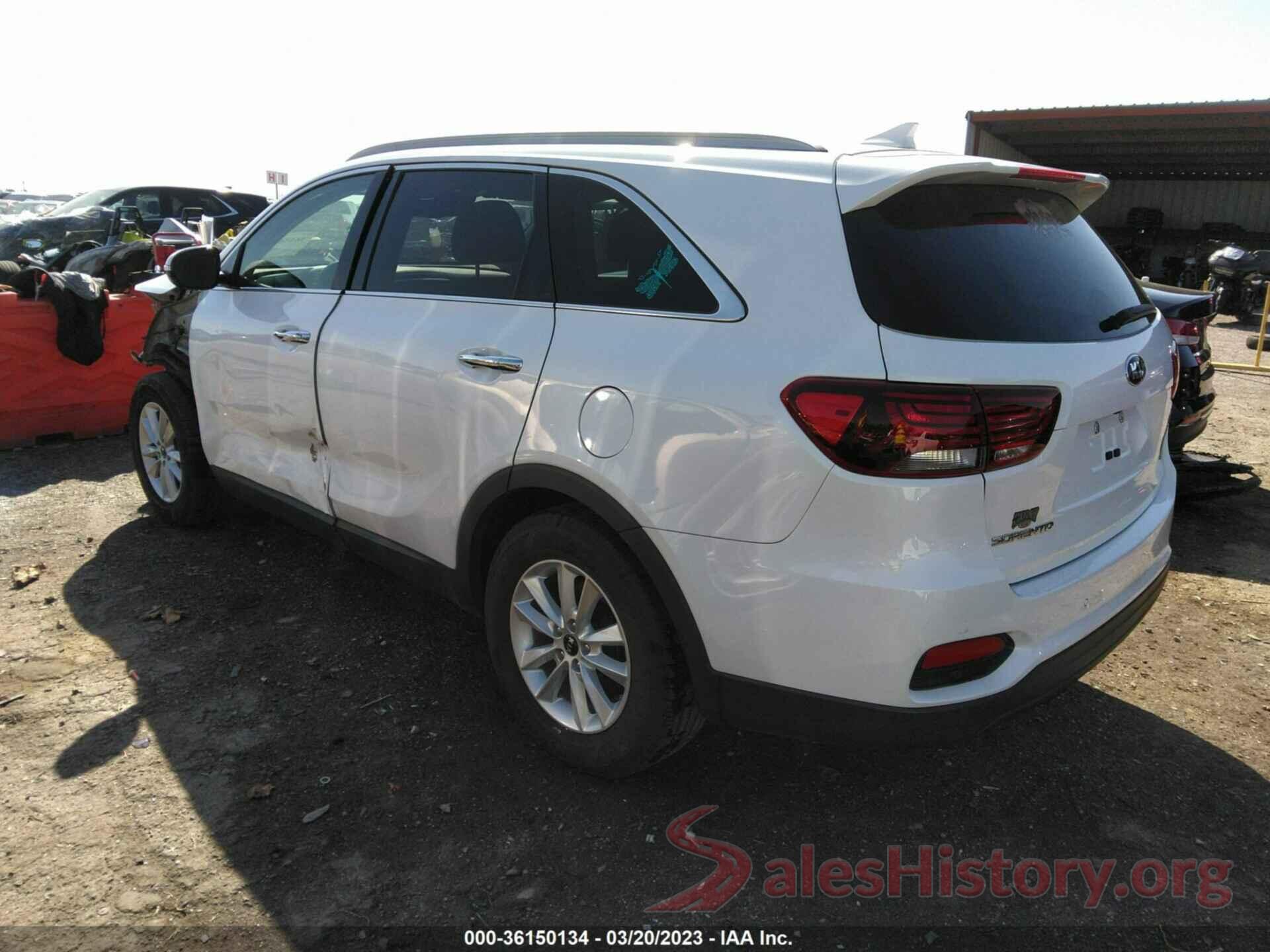 5XYPG4A34KG500895 2019 KIA SORENTO