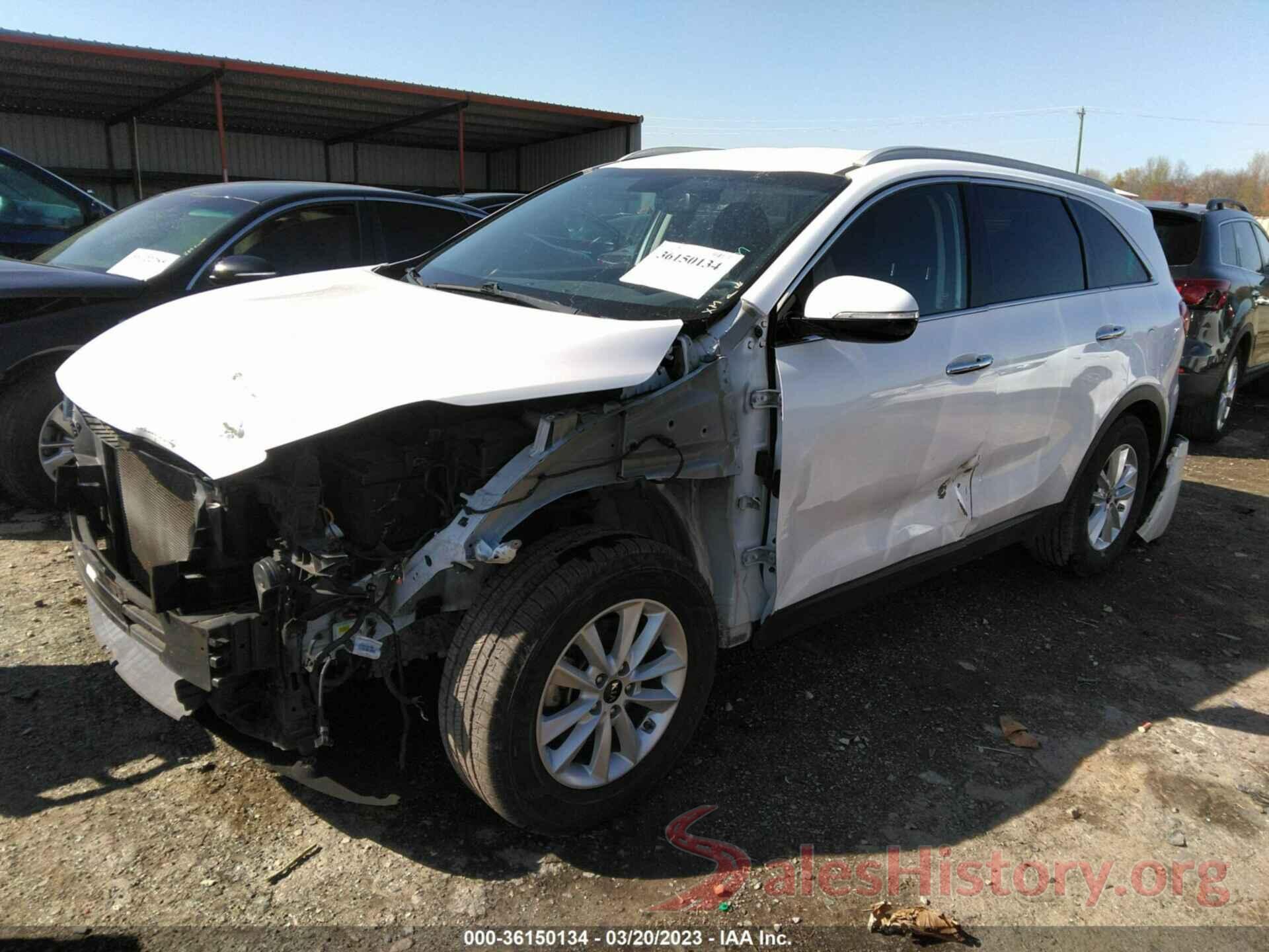 5XYPG4A34KG500895 2019 KIA SORENTO