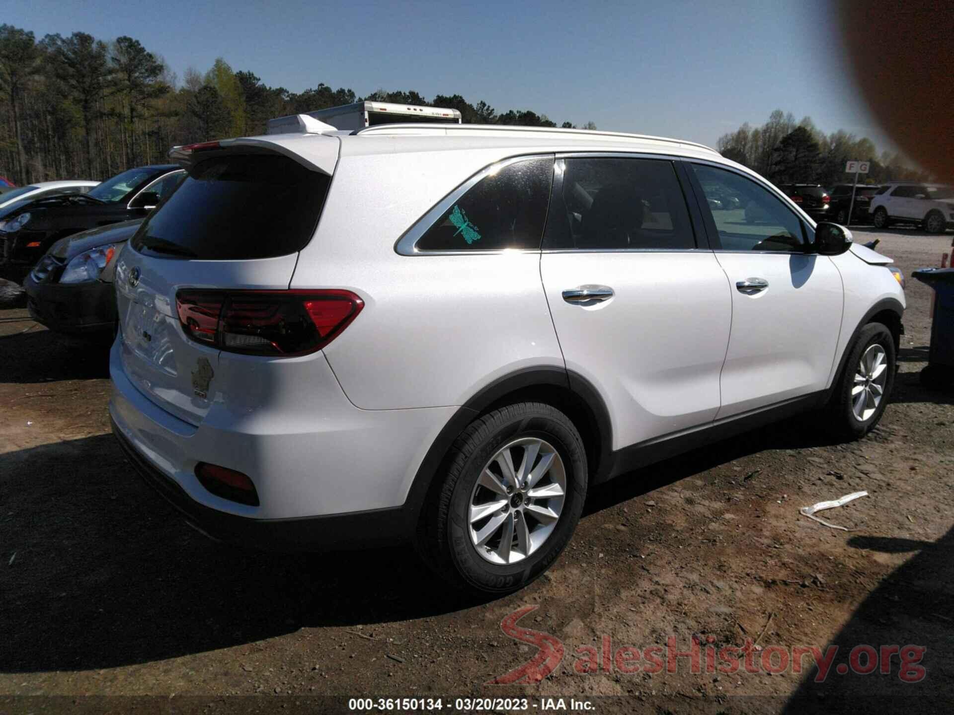 5XYPG4A34KG500895 2019 KIA SORENTO