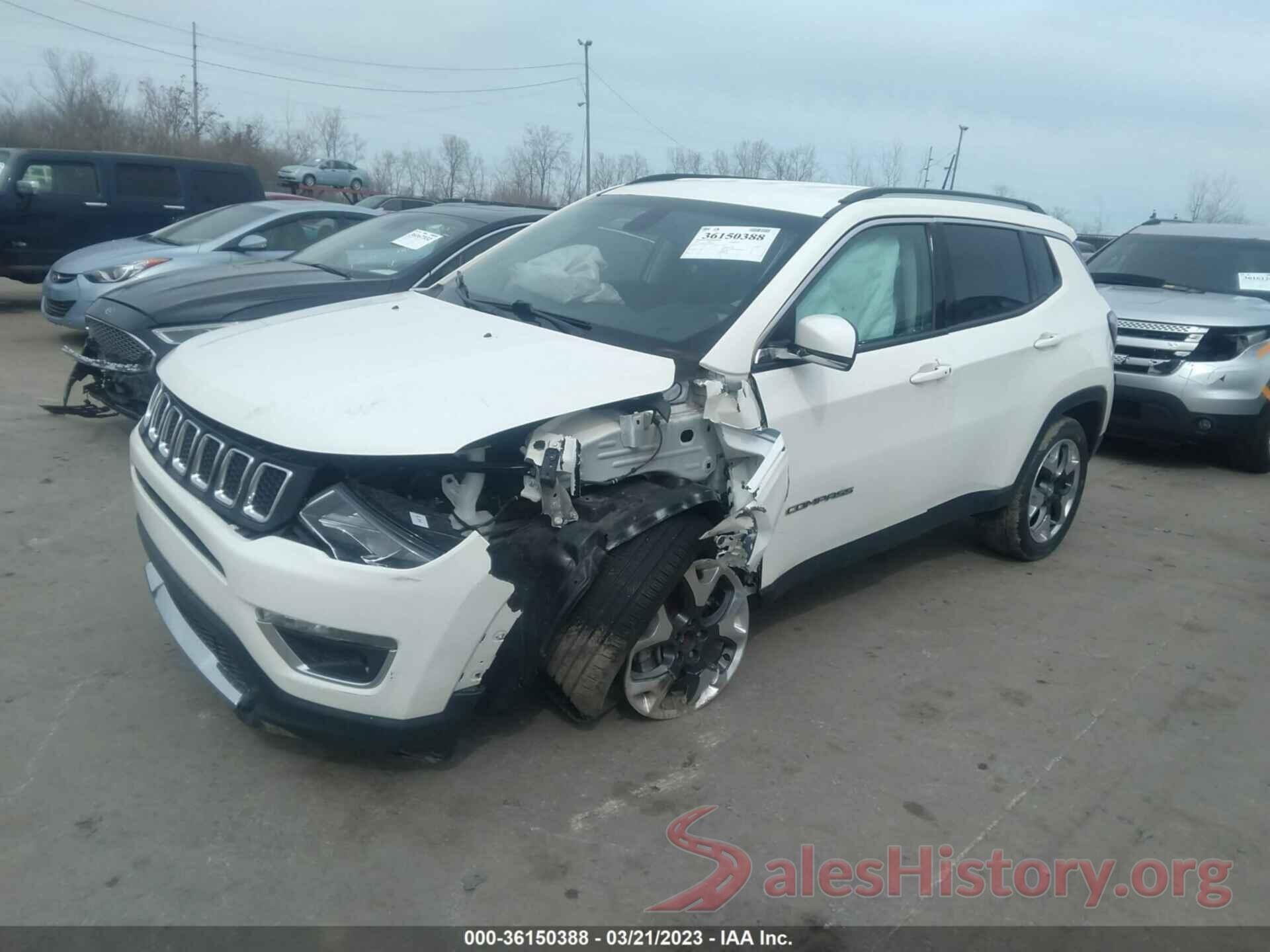 3C4NJDCBXKT854670 2019 JEEP COMPASS