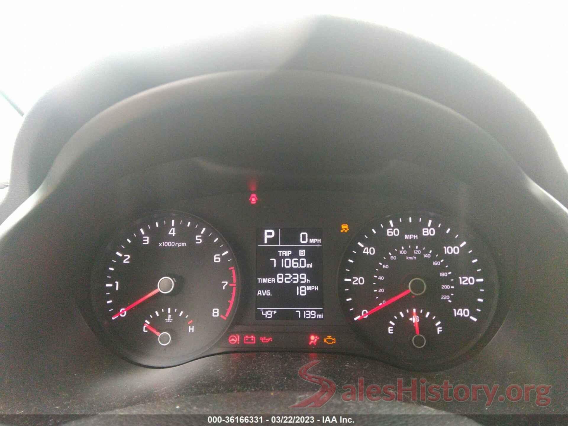 3KPA24AD9NE503161 2022 KIA RIO