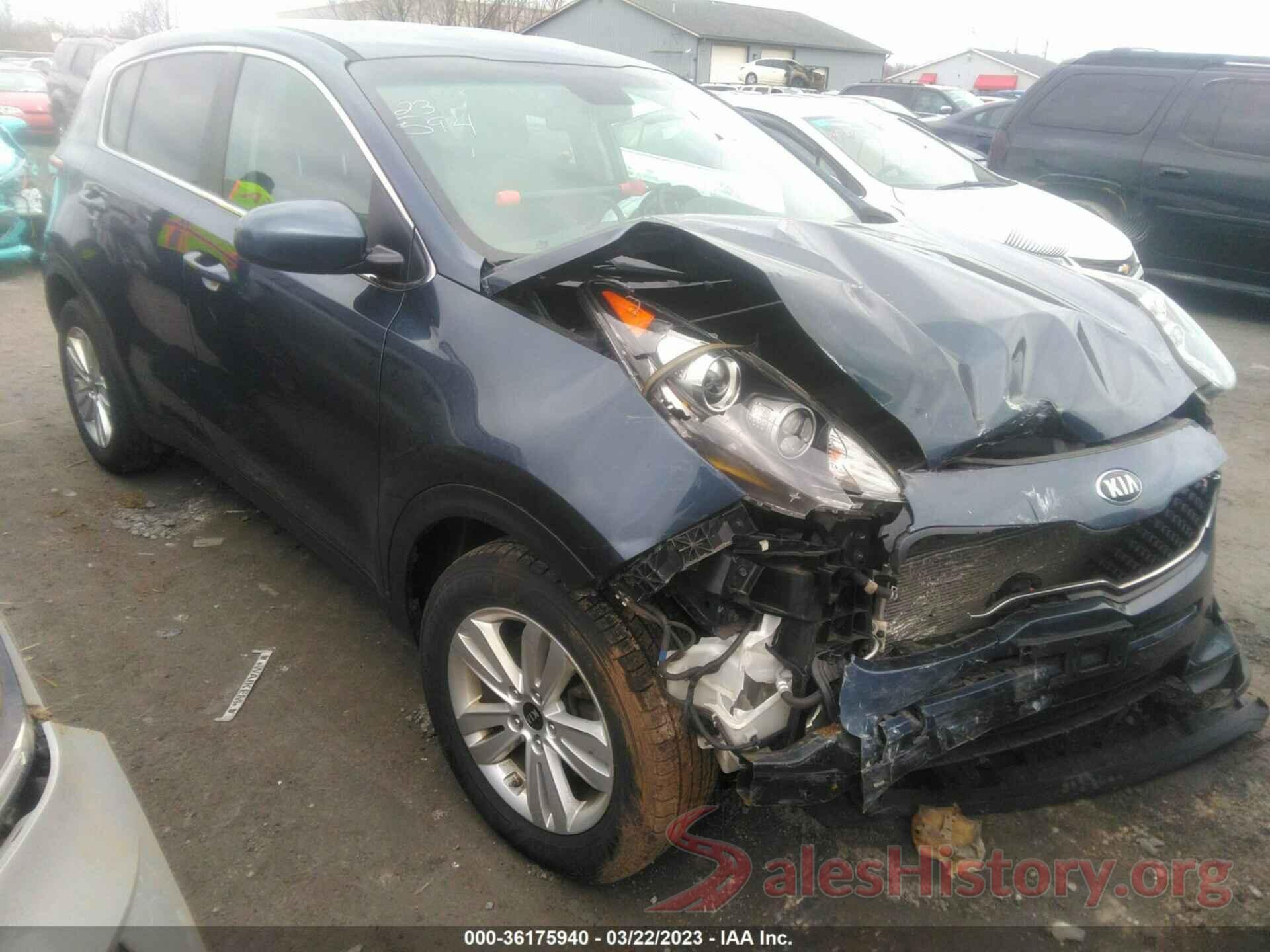 KNDPM3AC8H7225959 2017 KIA SPORTAGE