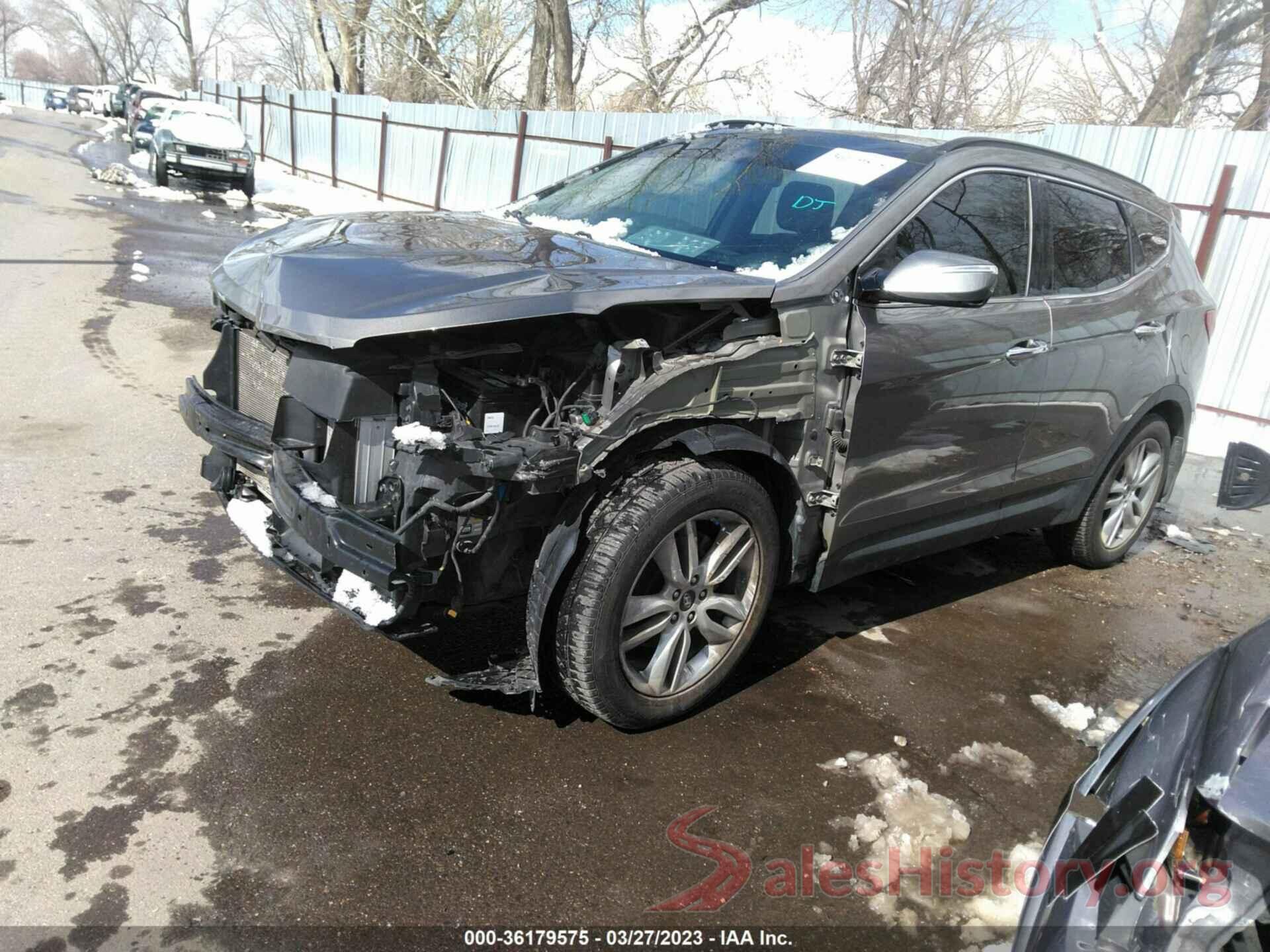 5XYZWDLA4FG268408 2015 HYUNDAI SANTA FE SPORT