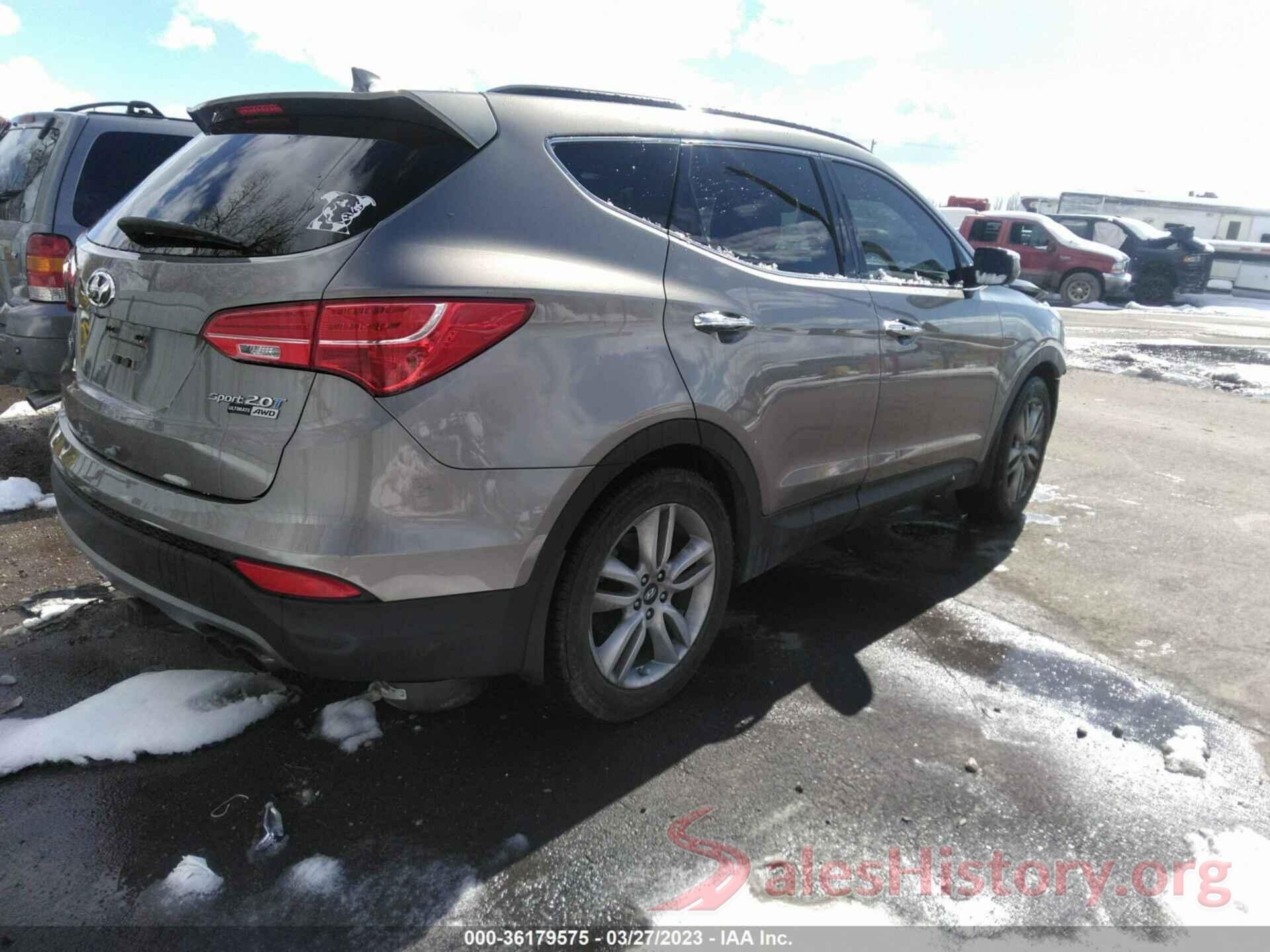 5XYZWDLA4FG268408 2015 HYUNDAI SANTA FE SPORT