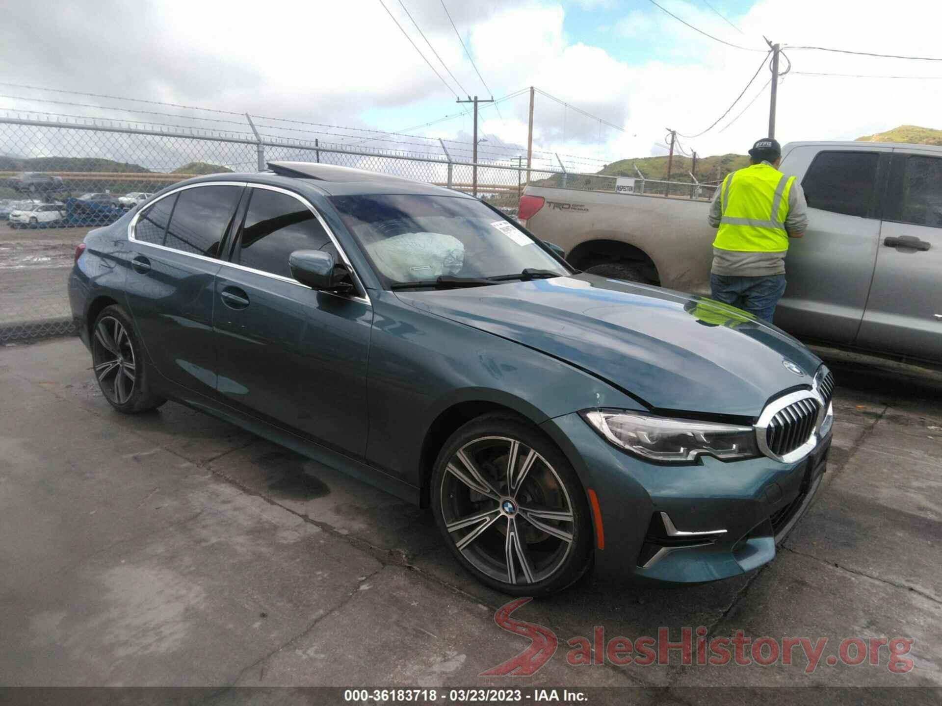 WBA5R1C56KAK12923 2019 BMW 3 SERIES