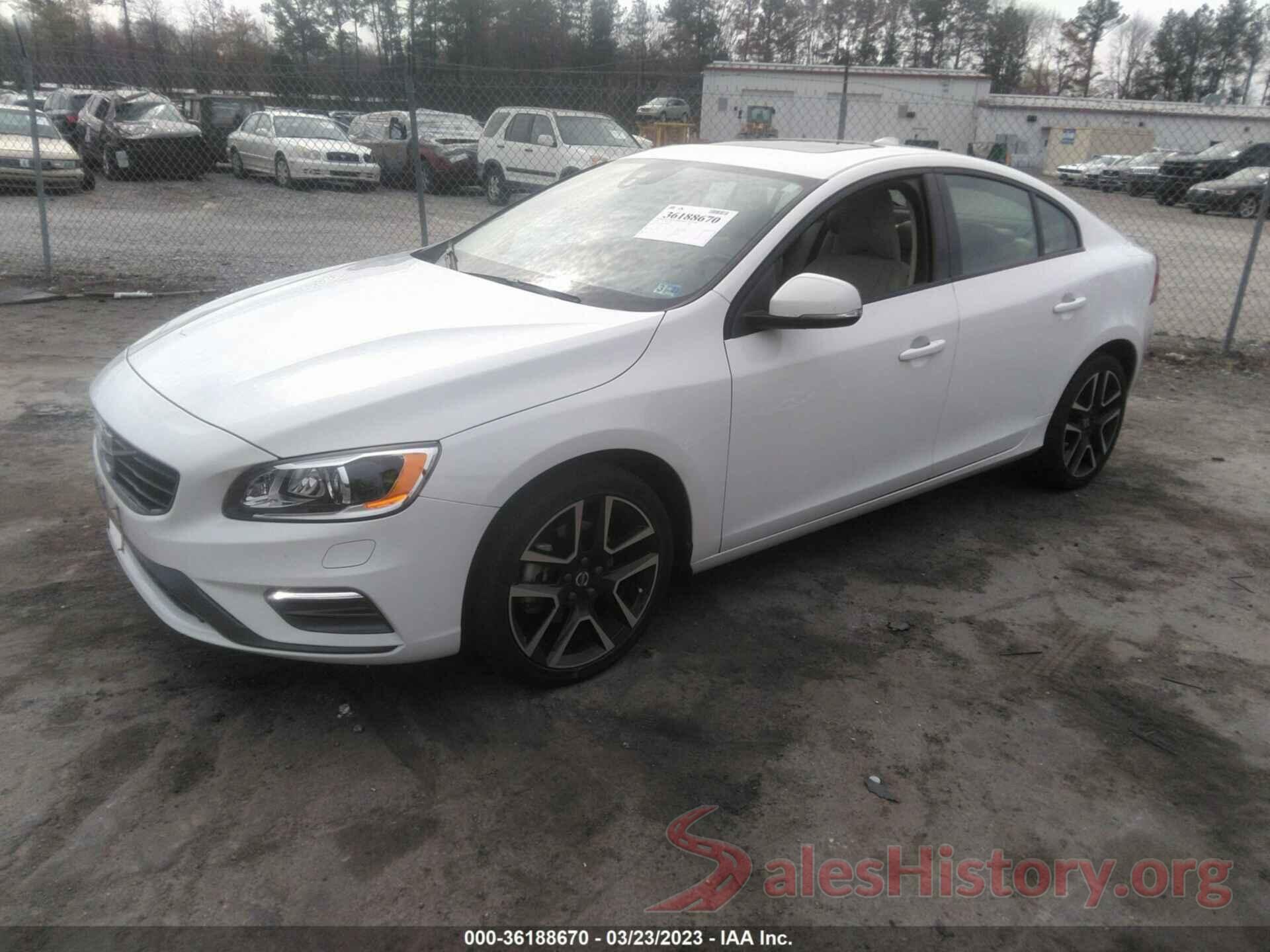 YV126MFL2J2460499 2018 VOLVO S60