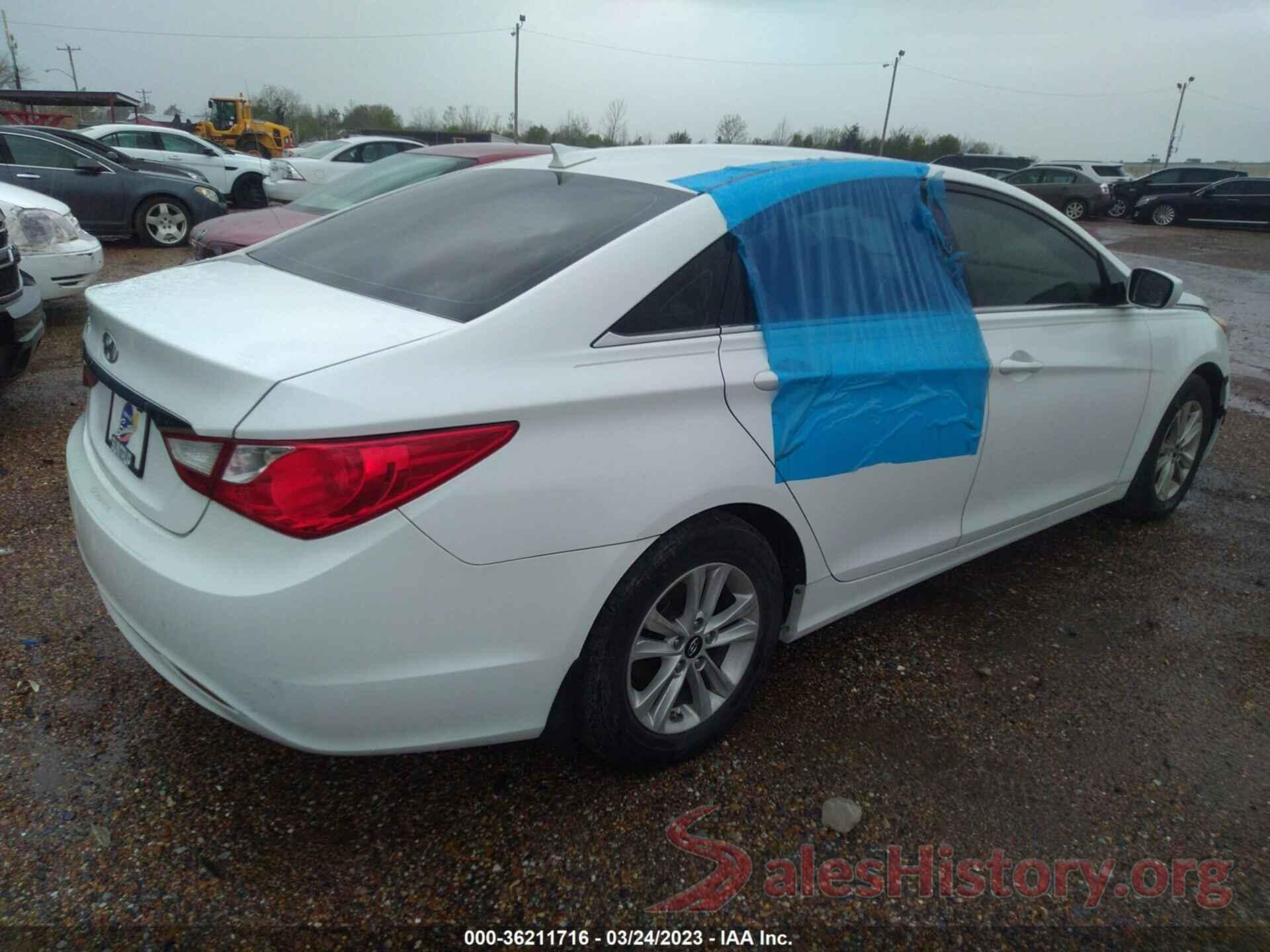 5NPEB4AC3DH574570 2013 HYUNDAI SONATA