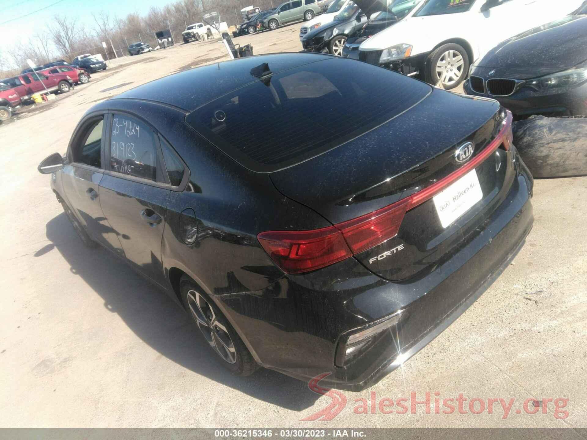 3KPF24AD3LE247120 2020 KIA FORTE