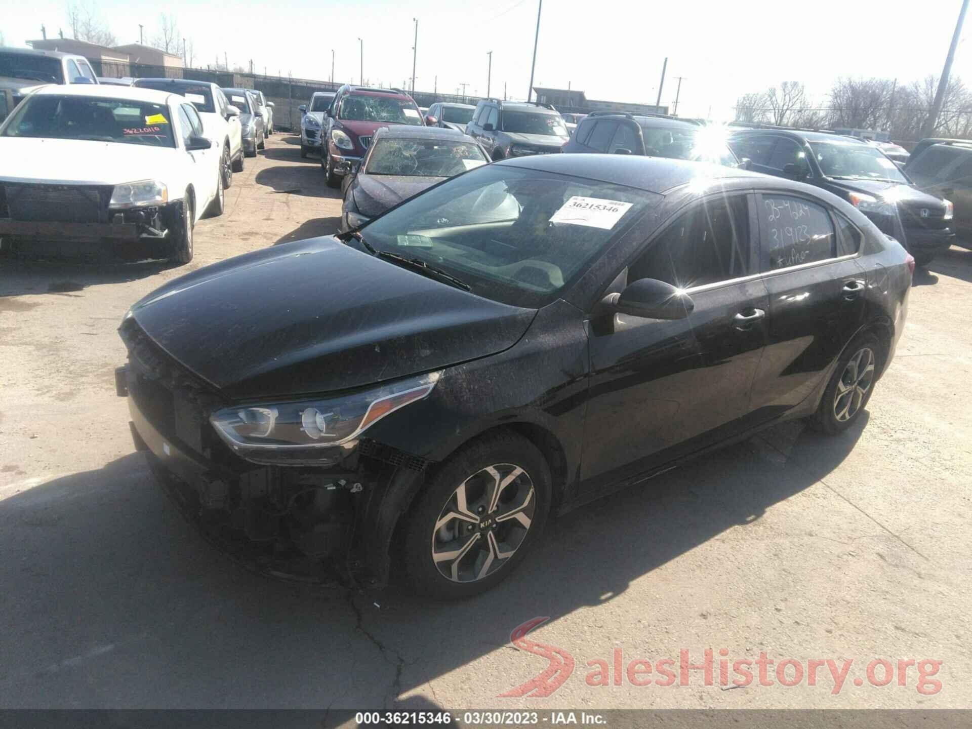 3KPF24AD3LE247120 2020 KIA FORTE