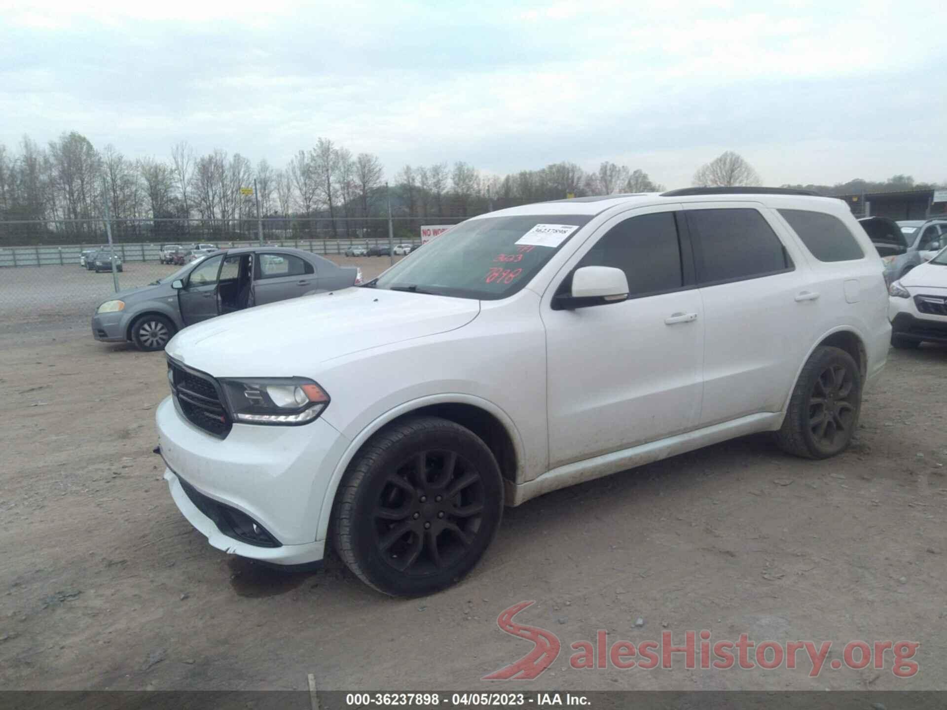 1C4RDJDGXJC218309 2018 DODGE DURANGO