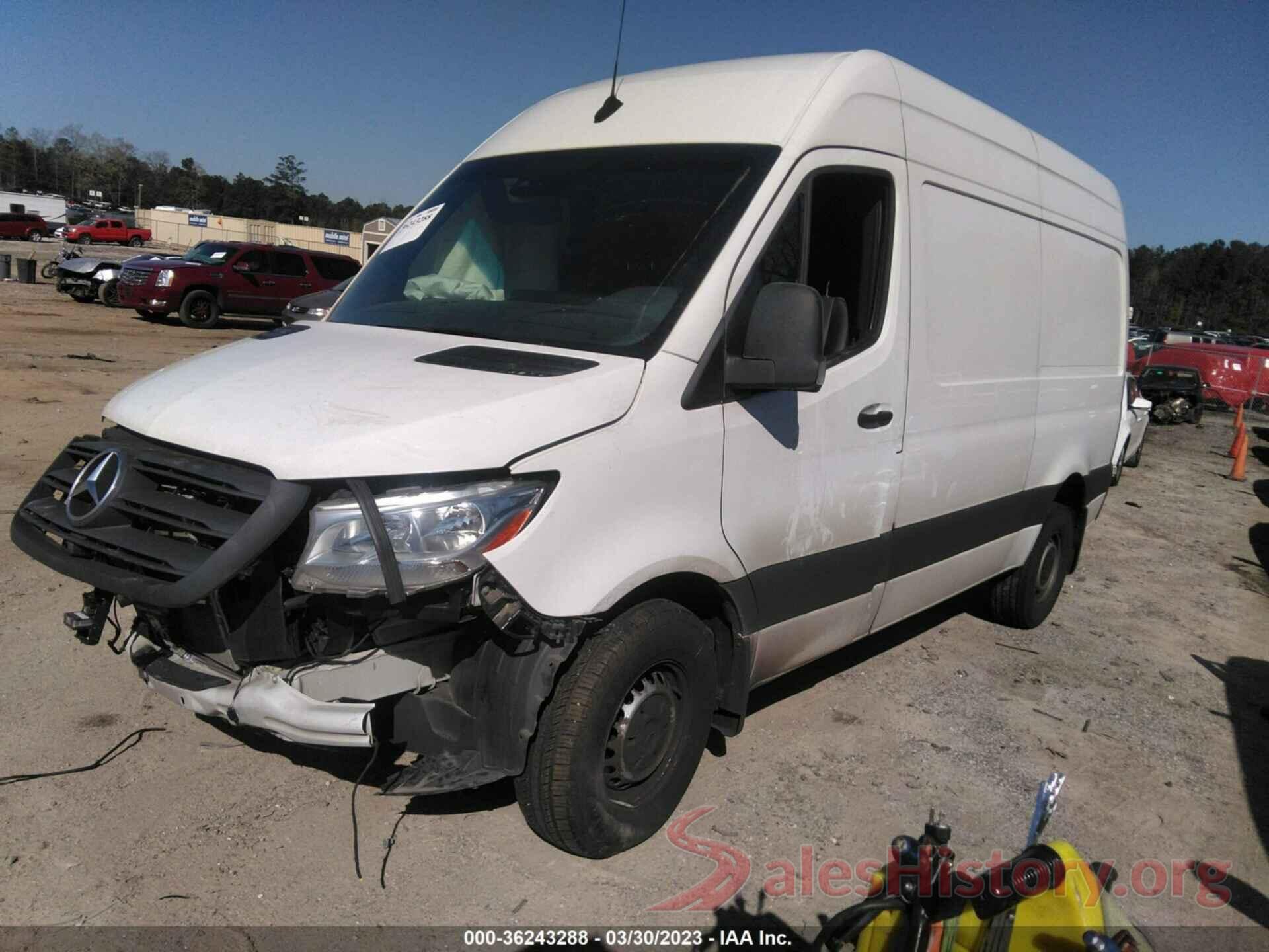 W1Y4EBHY4MT075812 2021 MERCEDES-BENZ SPRINTER CARGO VAN