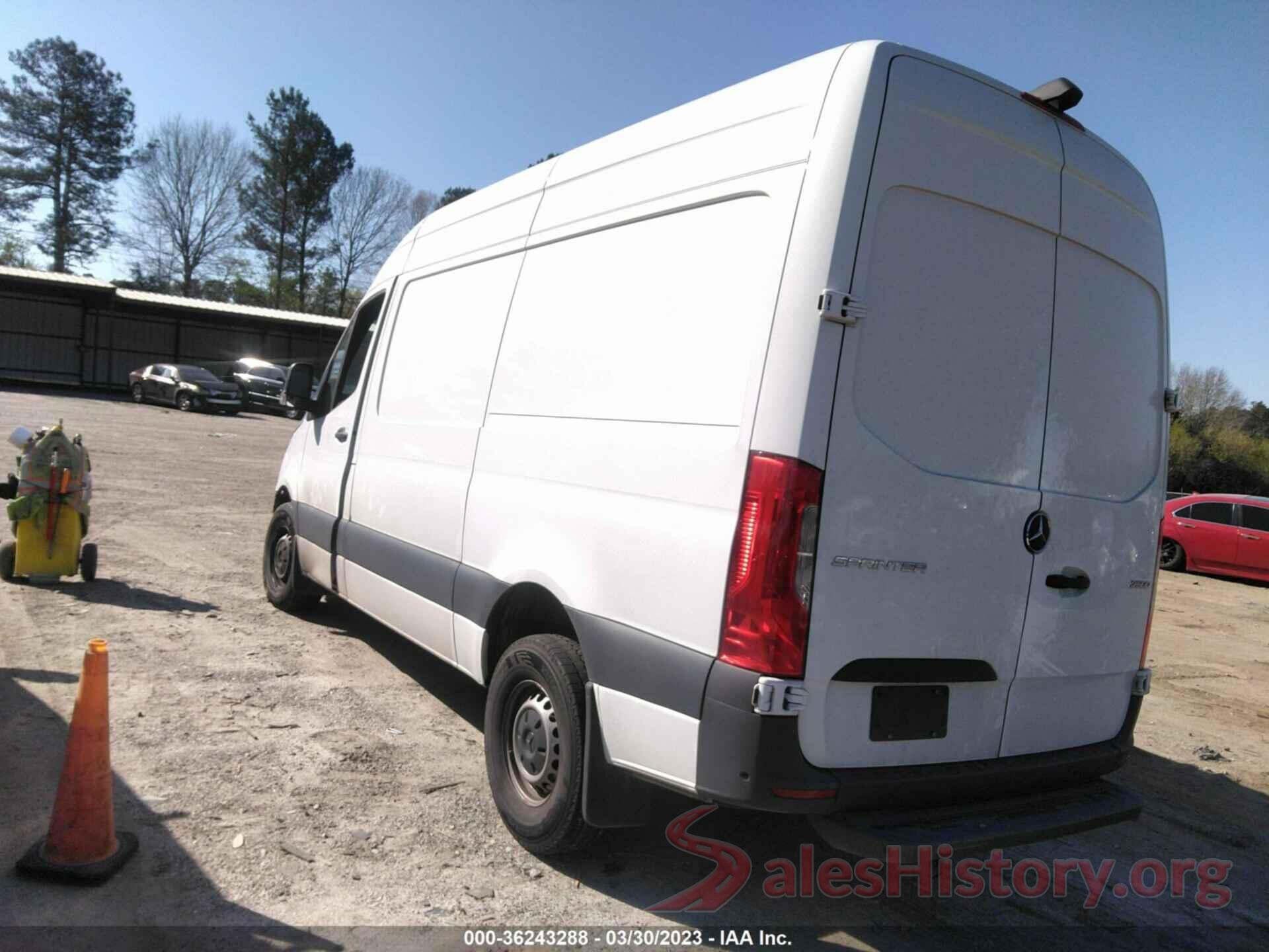 W1Y4EBHY4MT075812 2021 MERCEDES-BENZ SPRINTER CARGO VAN