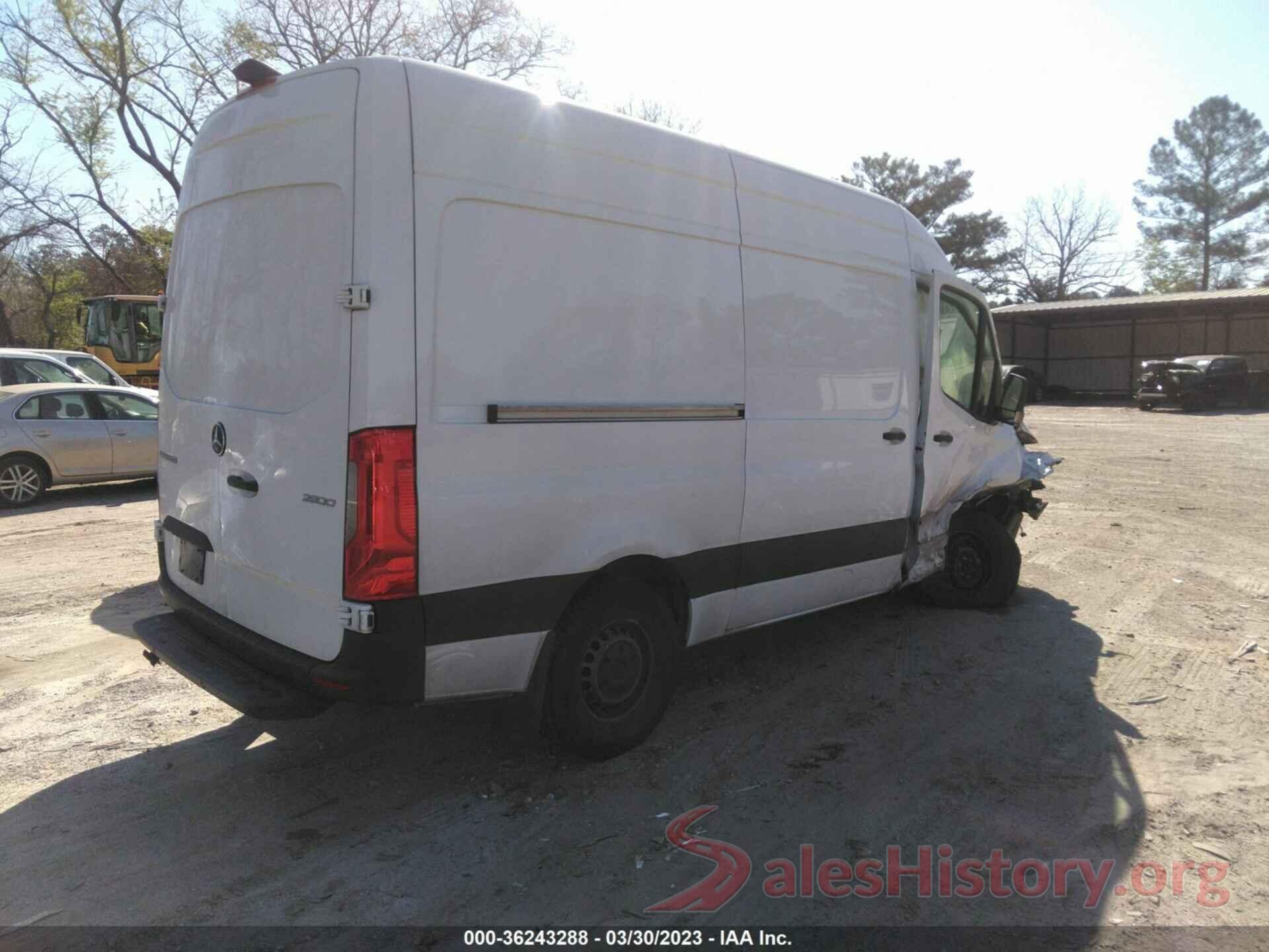 W1Y4EBHY4MT075812 2021 MERCEDES-BENZ SPRINTER CARGO VAN