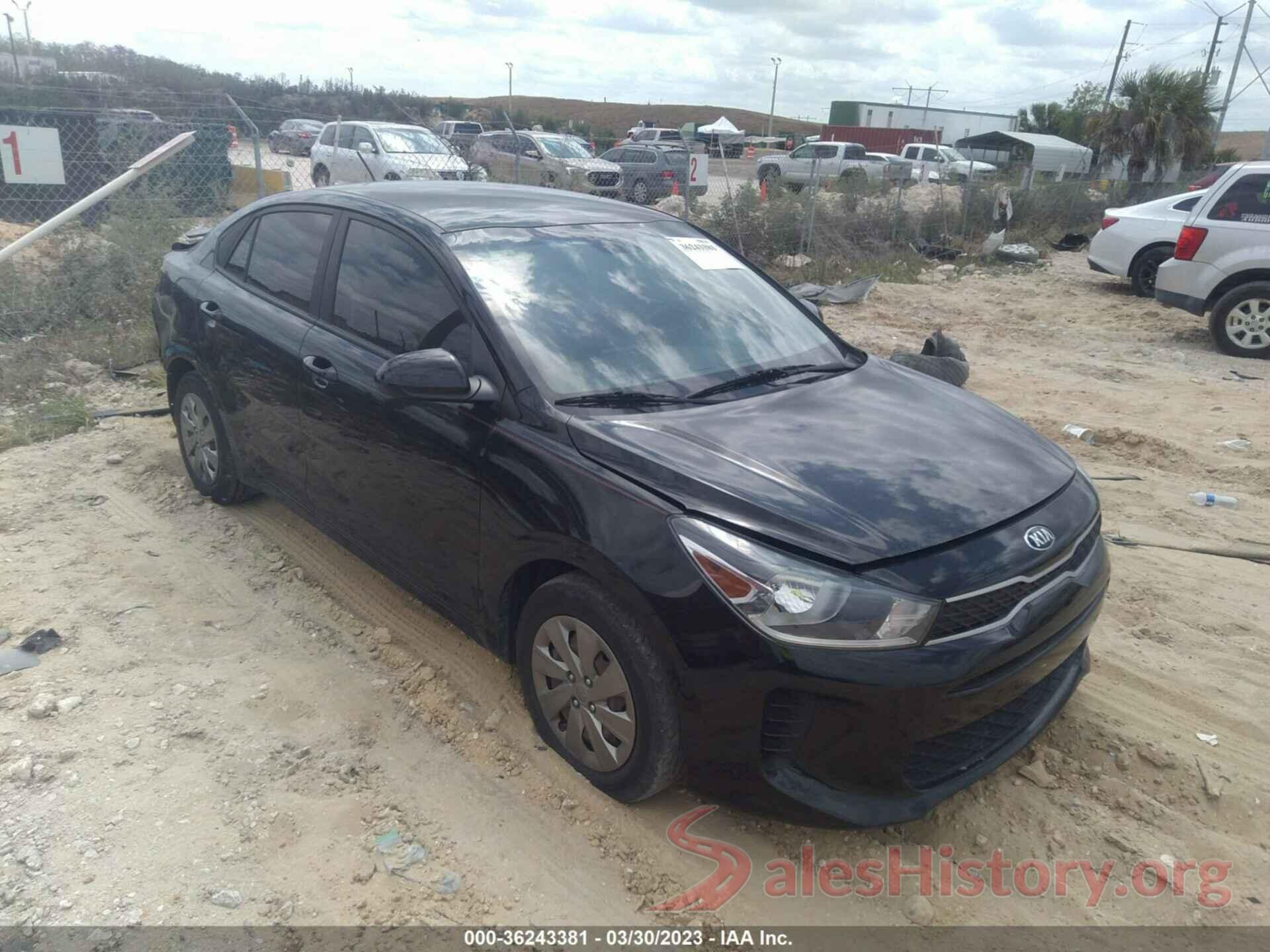 3KPA24AD6LE307174 2020 KIA RIO