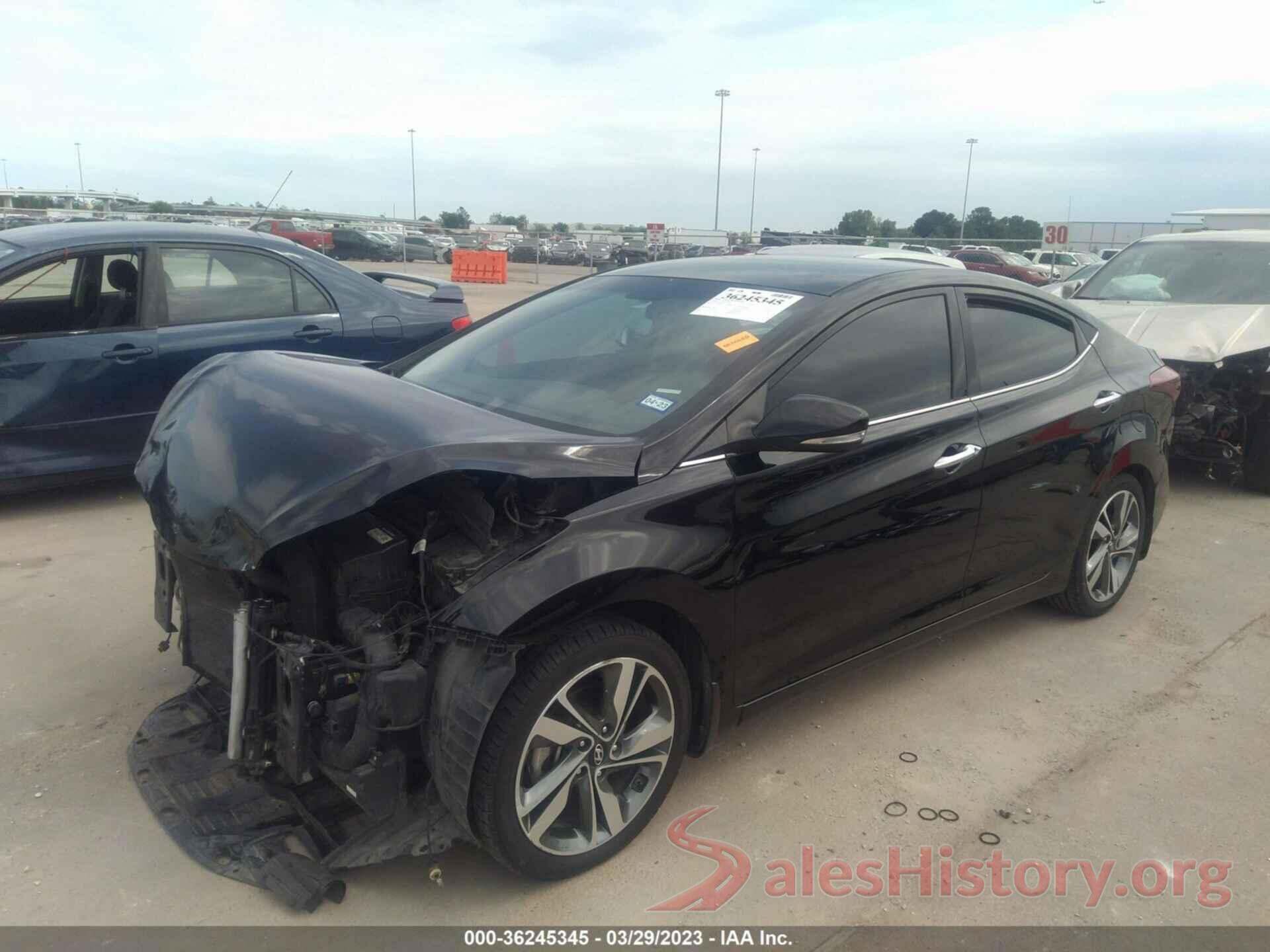 KMHDH4AE6EU172301 2014 HYUNDAI ELANTRA