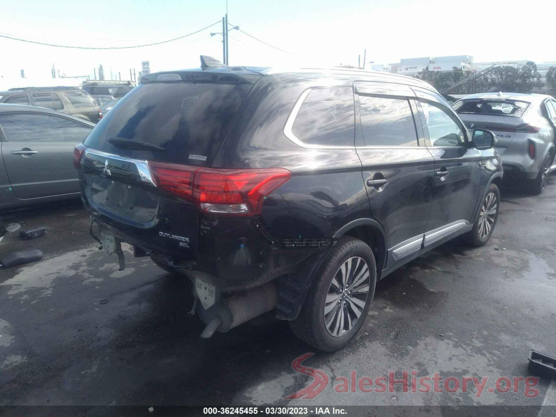 JA4AZ3A33KZ012382 2019 MITSUBISHI OUTLANDER