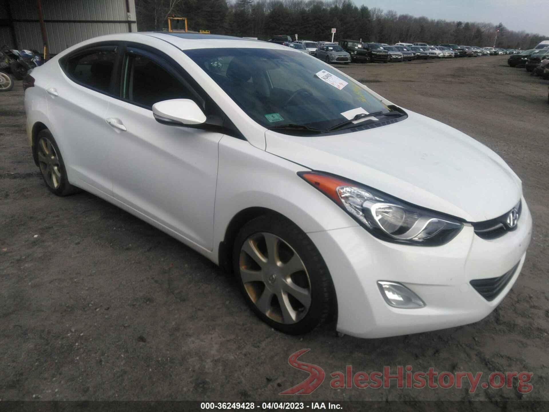 5NPDH4AE4DH404021 2013 HYUNDAI ELANTRA