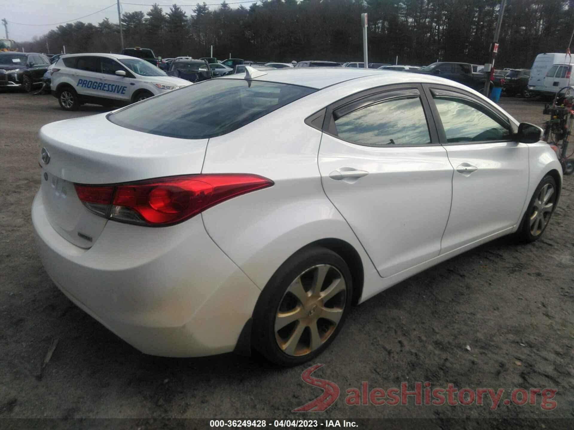 5NPDH4AE4DH404021 2013 HYUNDAI ELANTRA