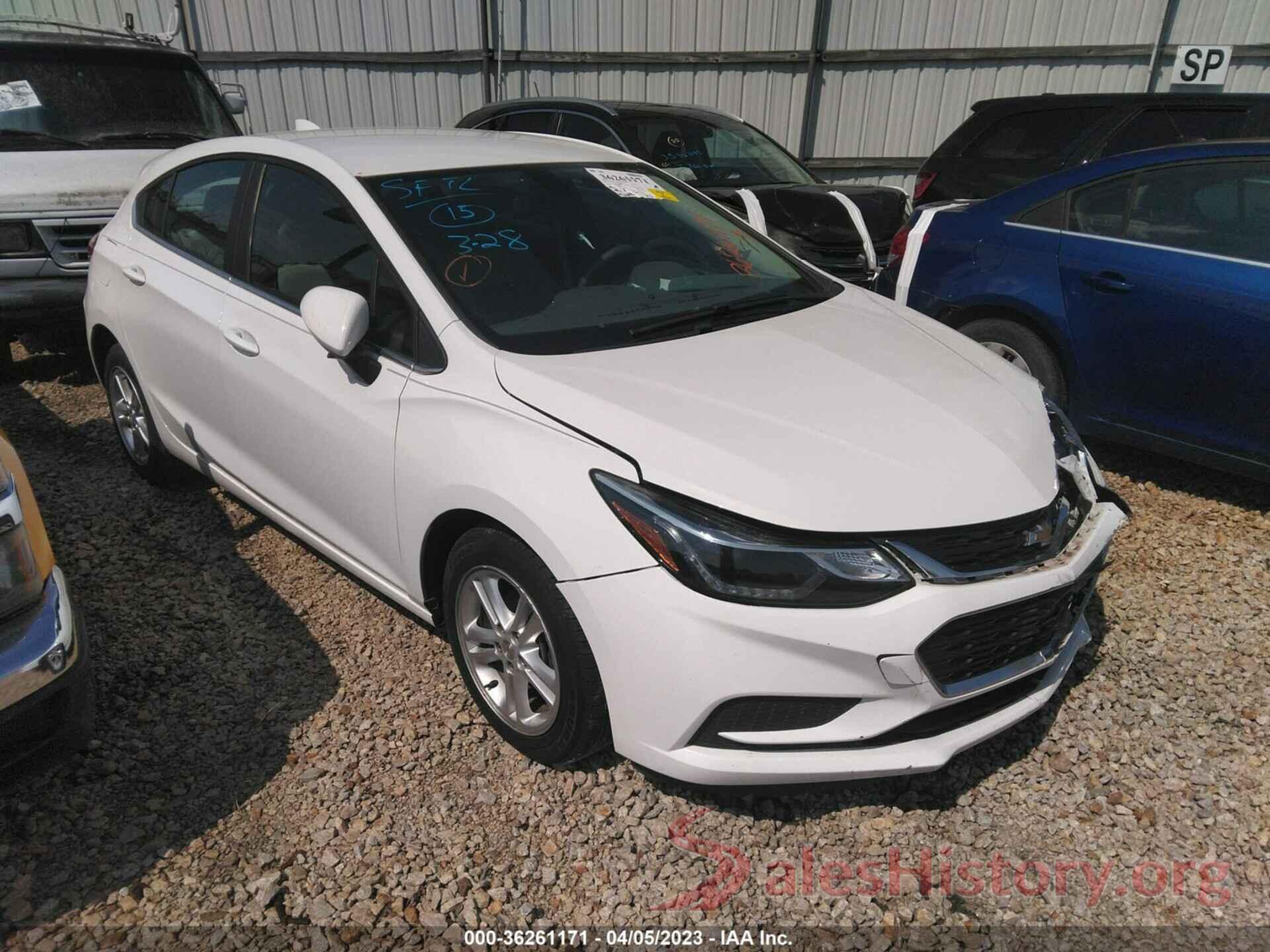 3G1BE6SM6JS622540 2018 CHEVROLET CRUZE