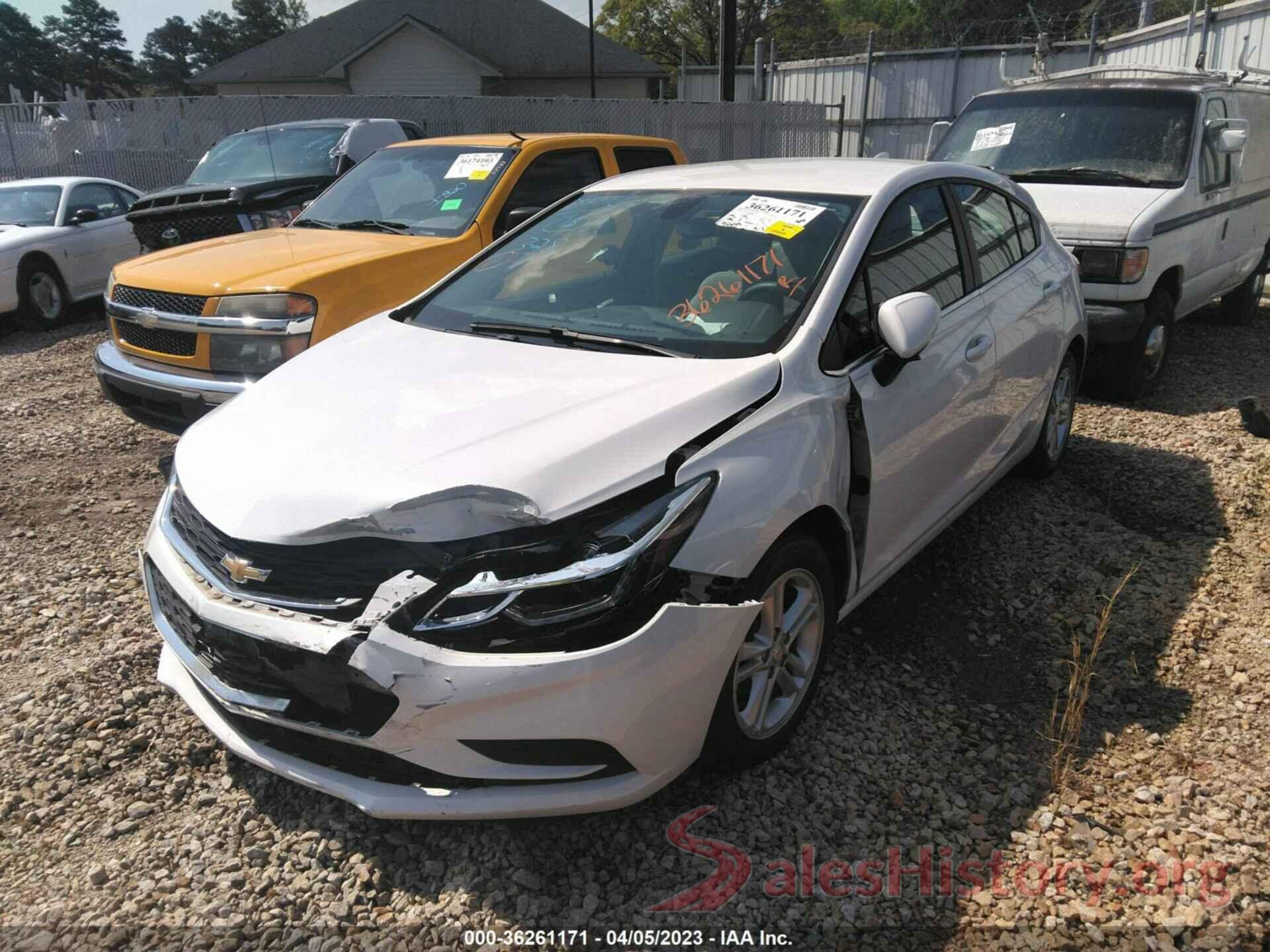 3G1BE6SM6JS622540 2018 CHEVROLET CRUZE