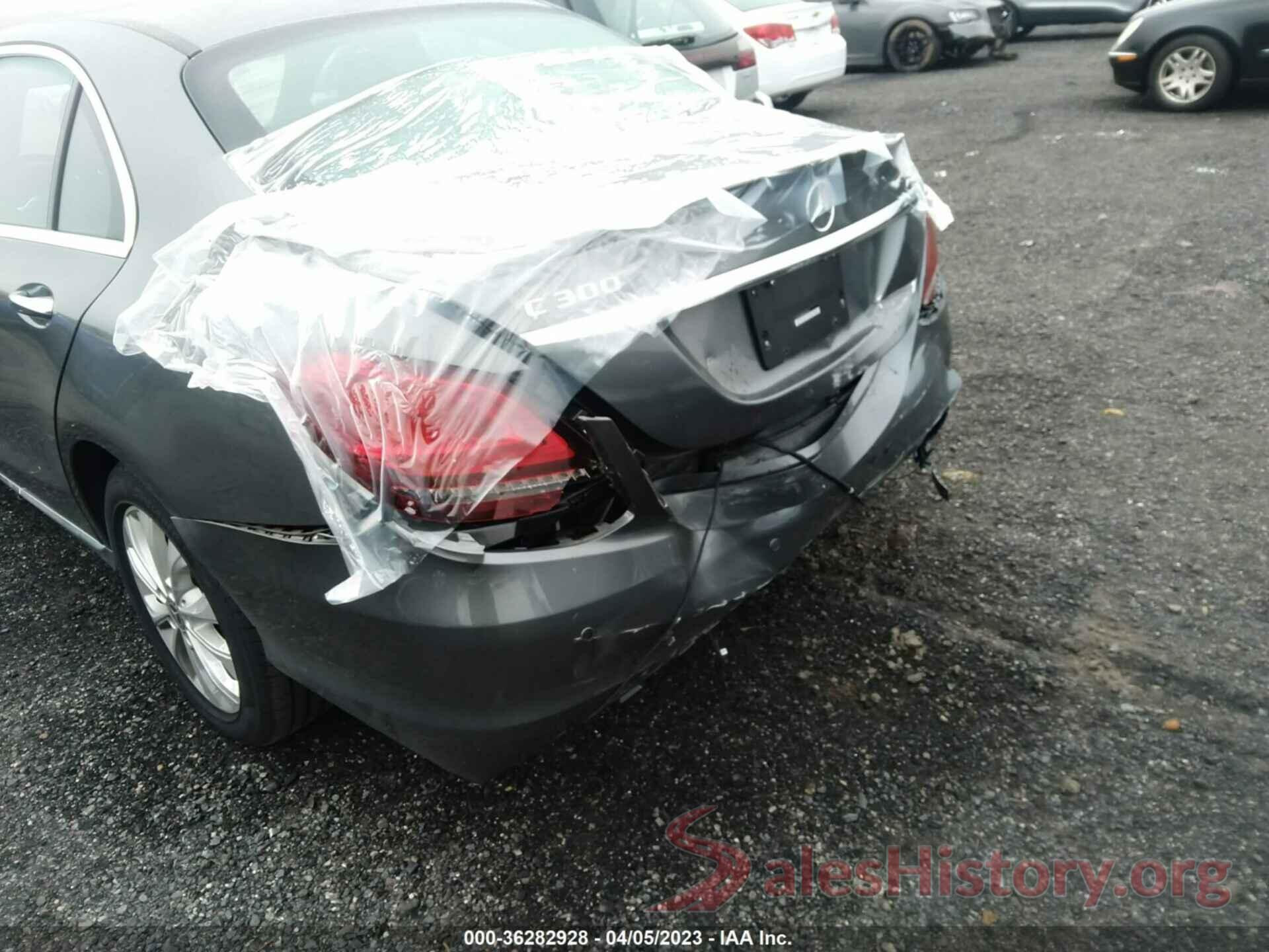 55SWF8EB8KU305251 2019 MERCEDES-BENZ C-CLASS