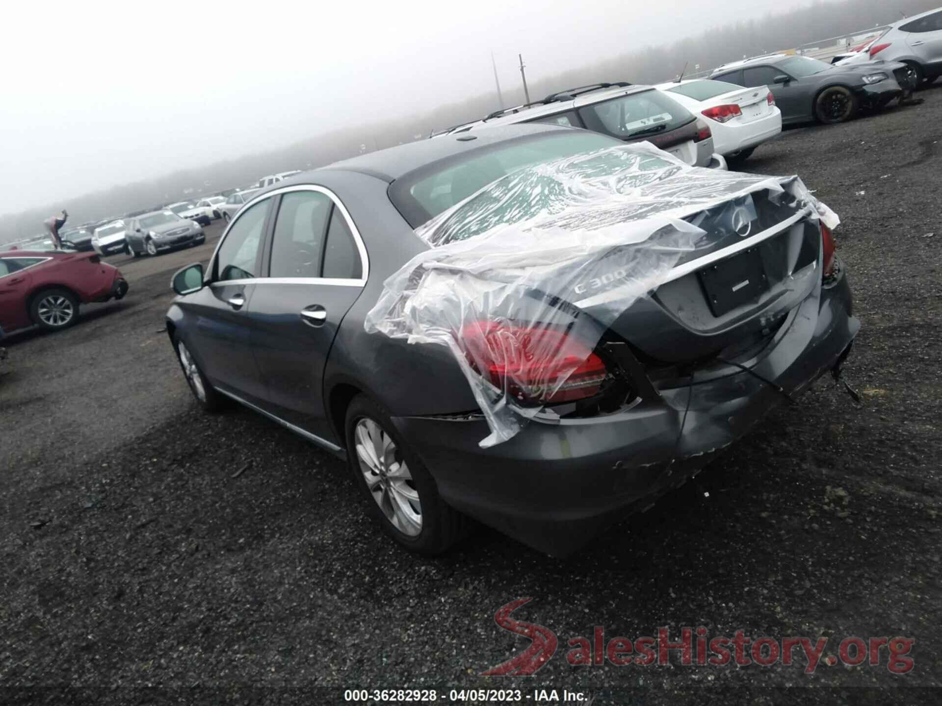 55SWF8EB8KU305251 2019 MERCEDES-BENZ C-CLASS