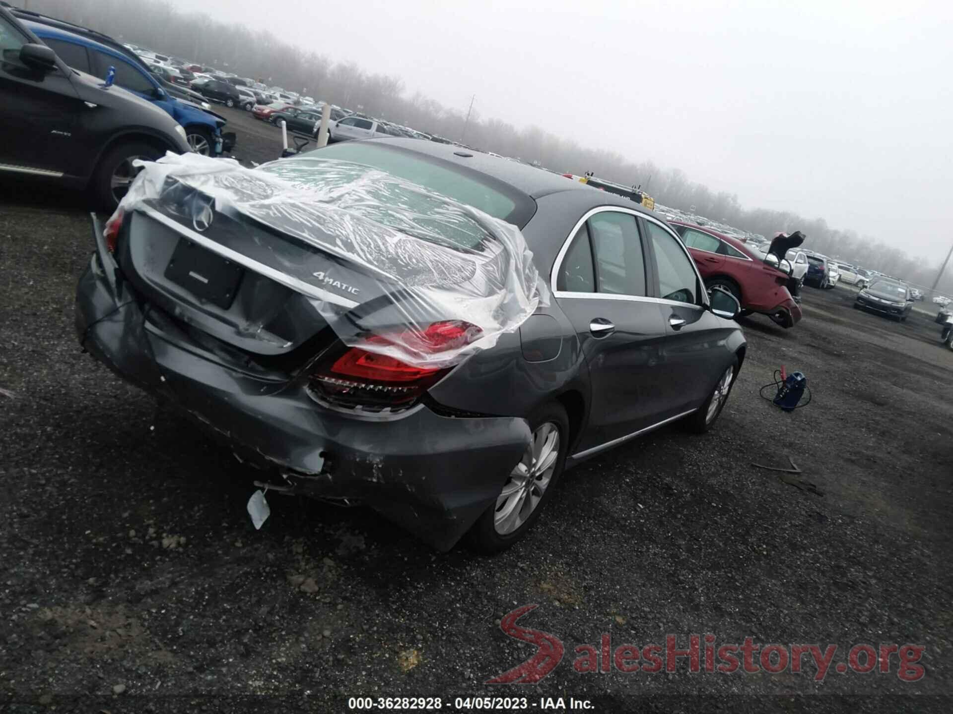 55SWF8EB8KU305251 2019 MERCEDES-BENZ C-CLASS