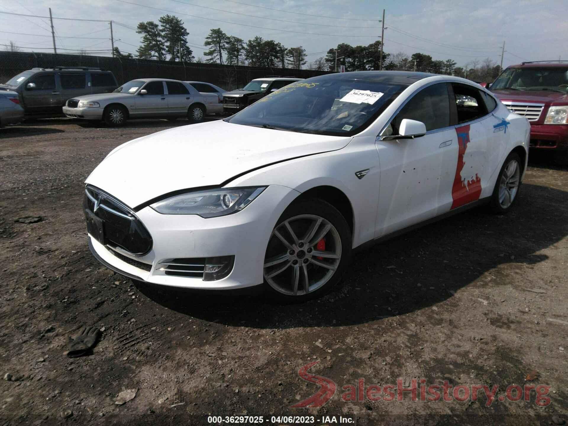 5YJSA1H26FFP75284 2015 TESLA MODEL S