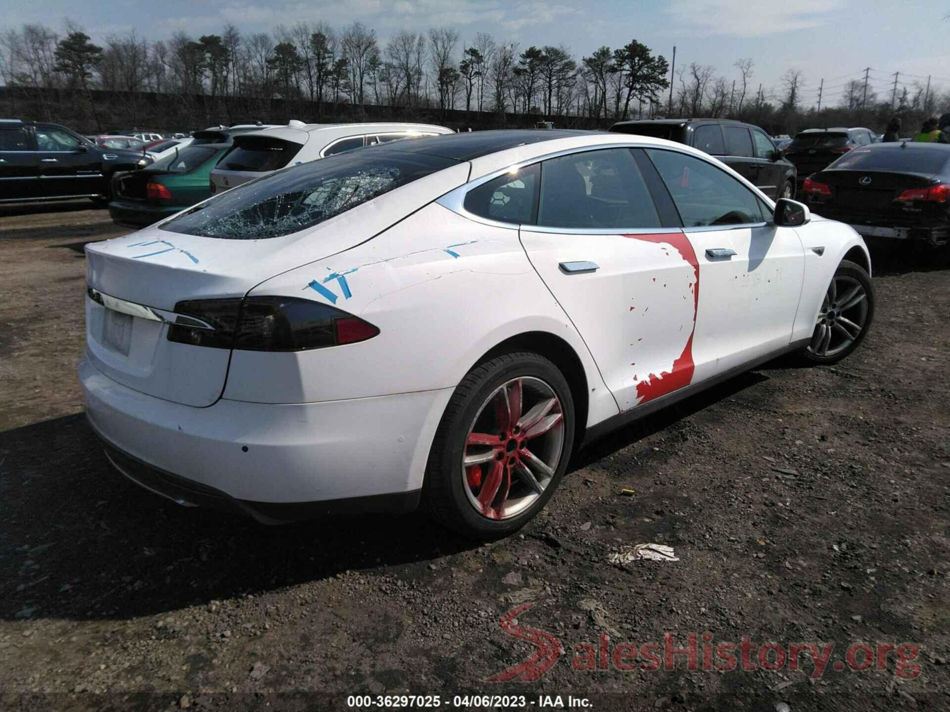 5YJSA1H26FFP75284 2015 TESLA MODEL S