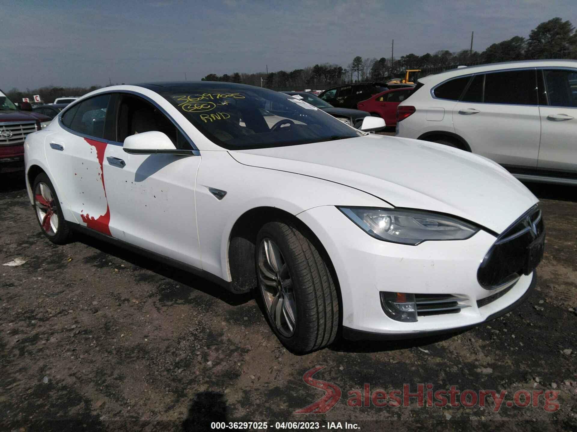 5YJSA1H26FFP75284 2015 TESLA MODEL S