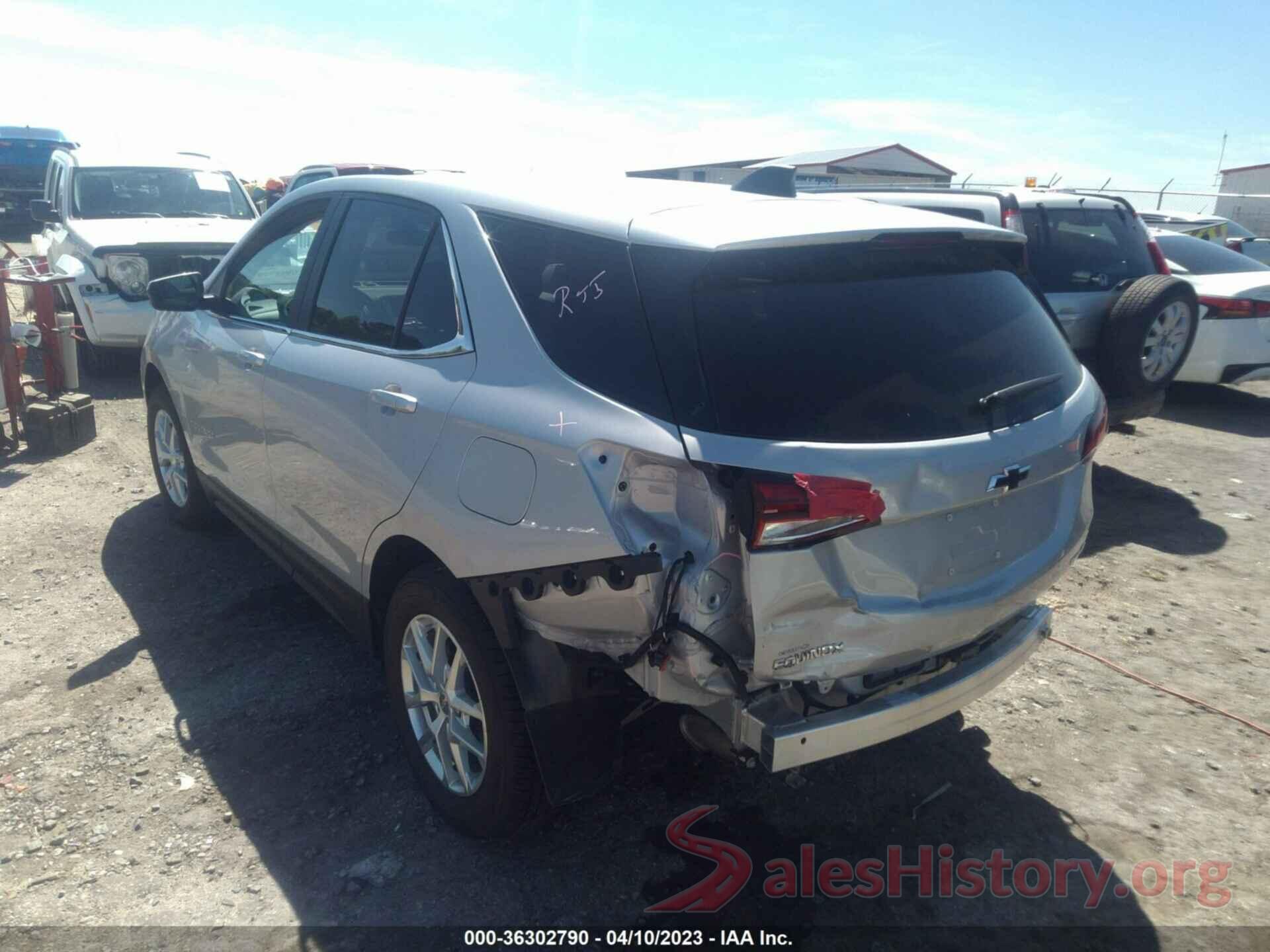 3GNAXTEVXNL240793 2022 CHEVROLET EQUINOX