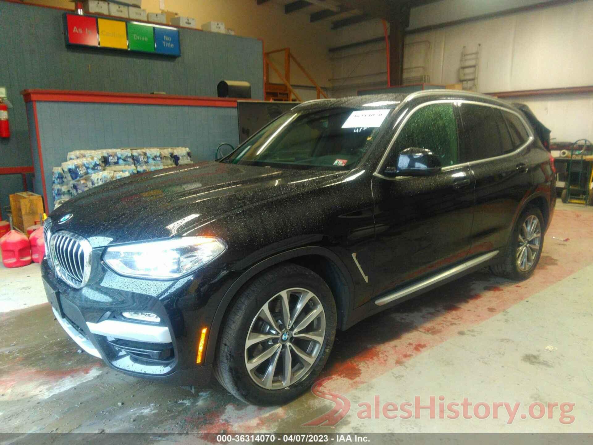 5UXTR9C59KLP87061 2019 BMW X3