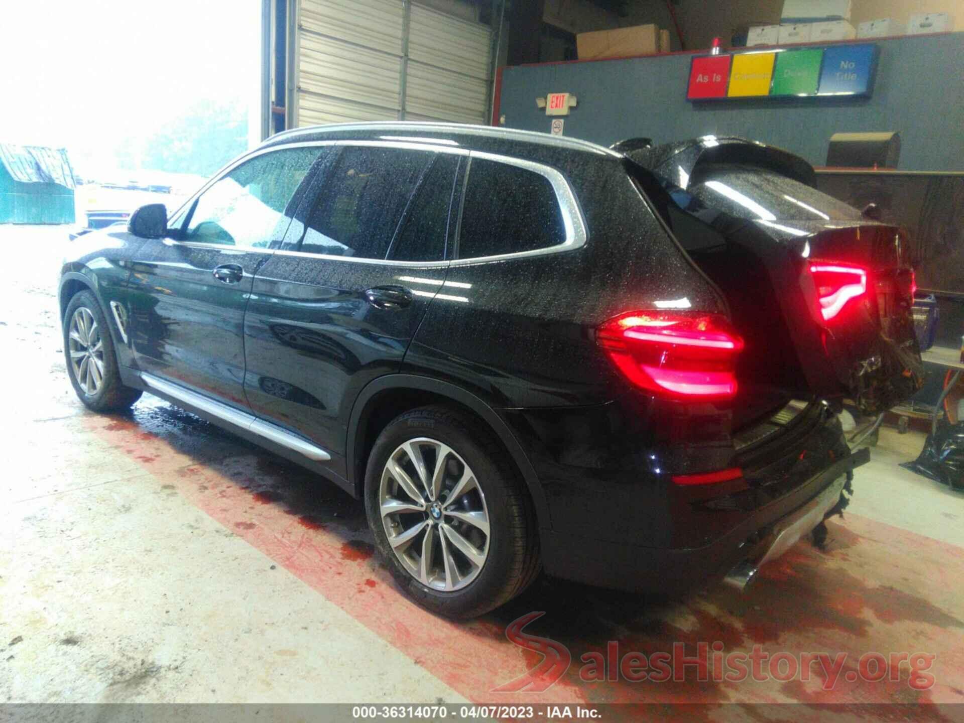 5UXTR9C59KLP87061 2019 BMW X3