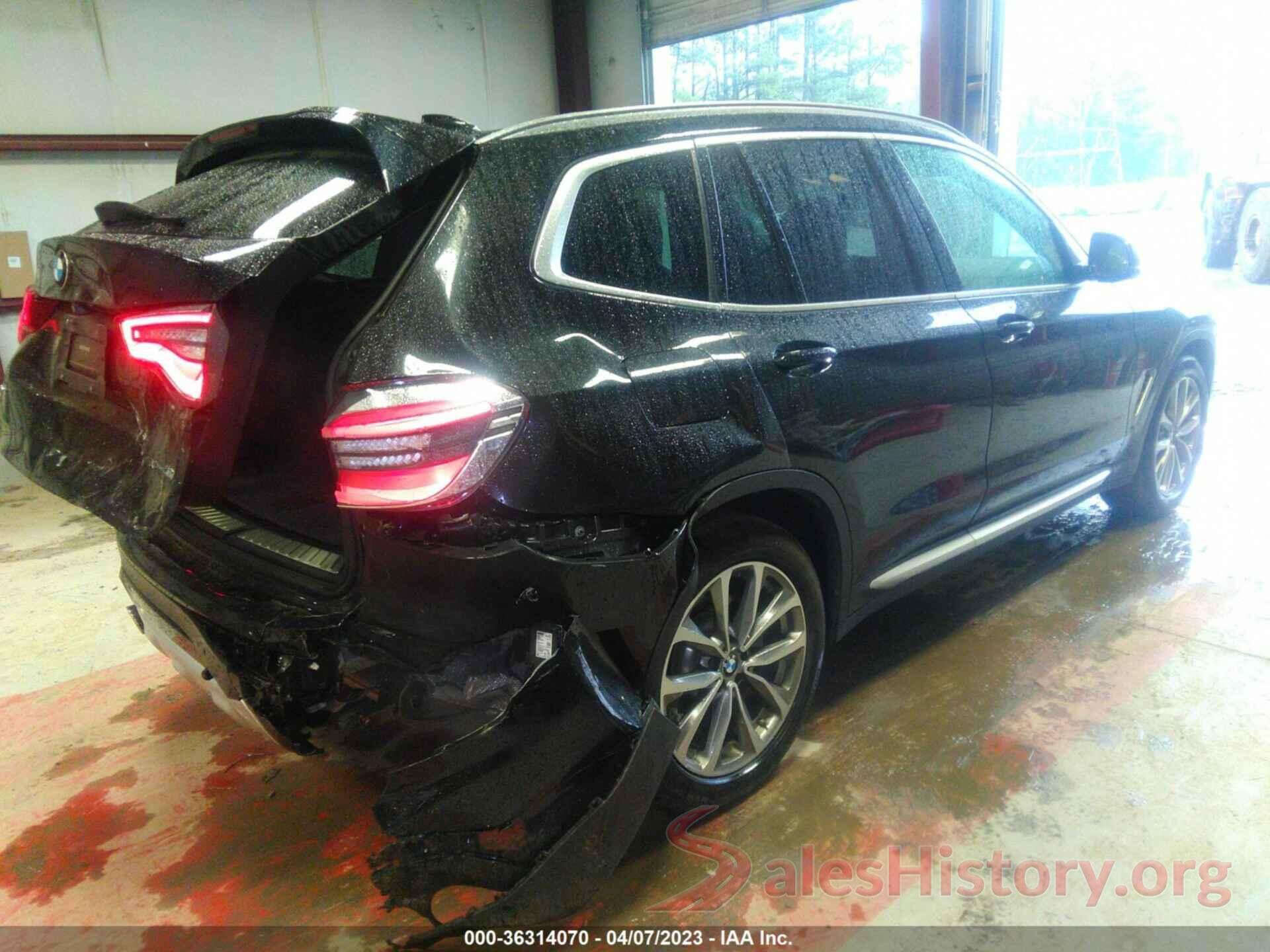 5UXTR9C59KLP87061 2019 BMW X3