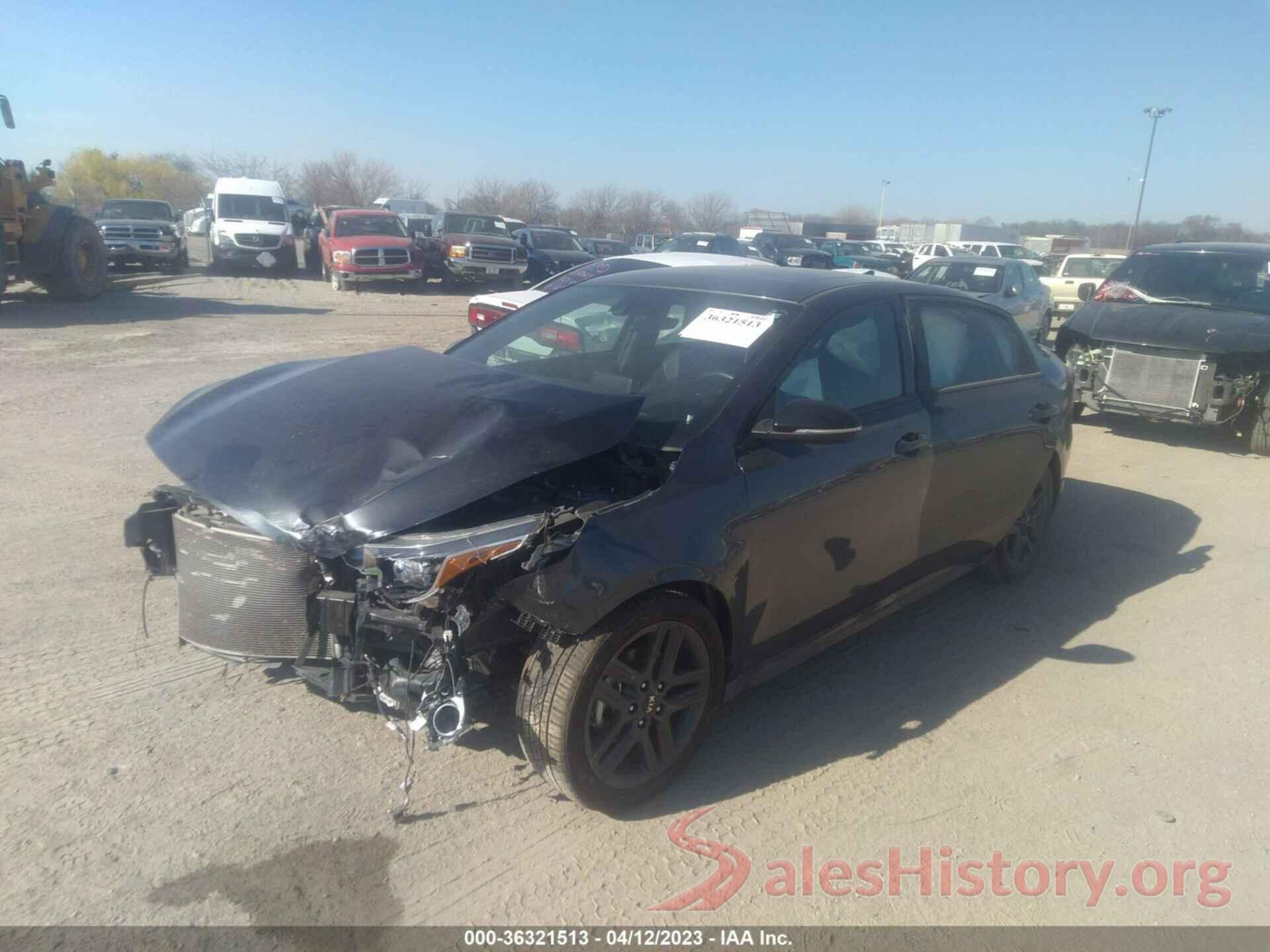 3KPF34ADXLE157105 2020 KIA FORTE