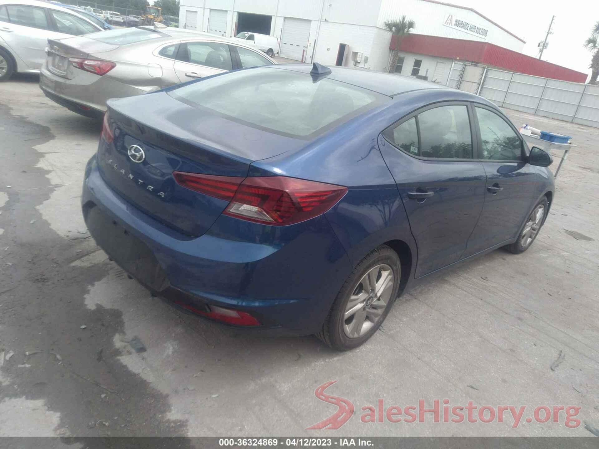 5NPD84LFXKH461990 2019 HYUNDAI ELANTRA