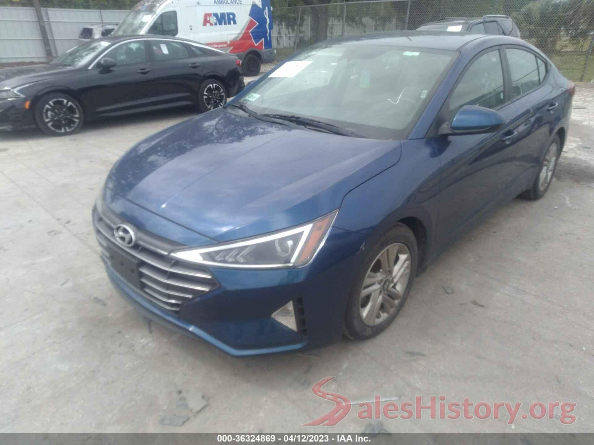 5NPD84LFXKH461990 2019 HYUNDAI ELANTRA